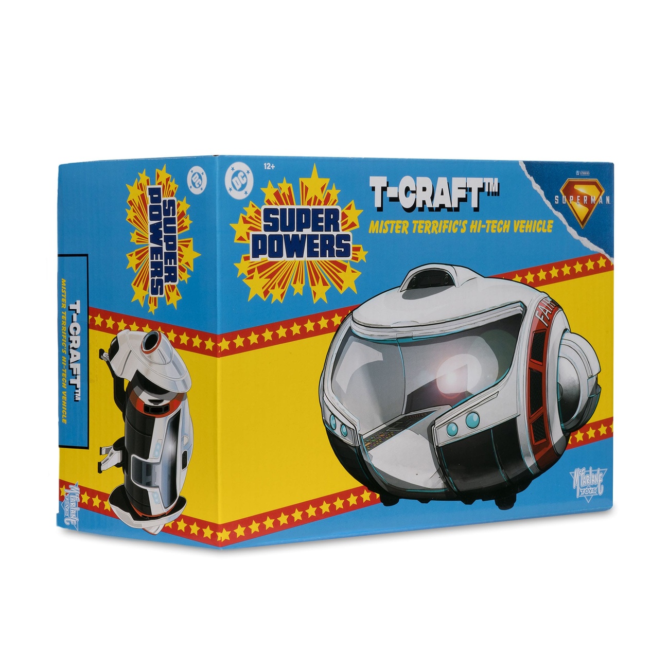 Superman (2025) DC Direct Super Powers Fahrzeug T-Craft 11 cm
