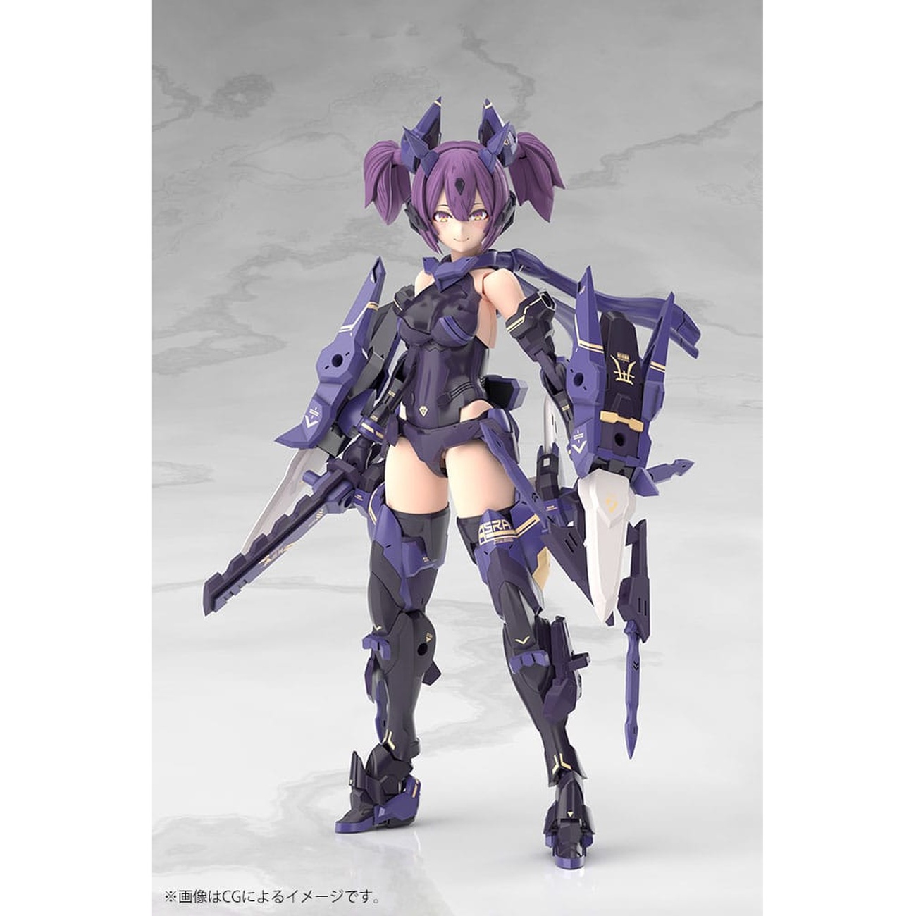 Megami Device - Asra Ninja modelbouwfiguur Kaname Shadow Edition