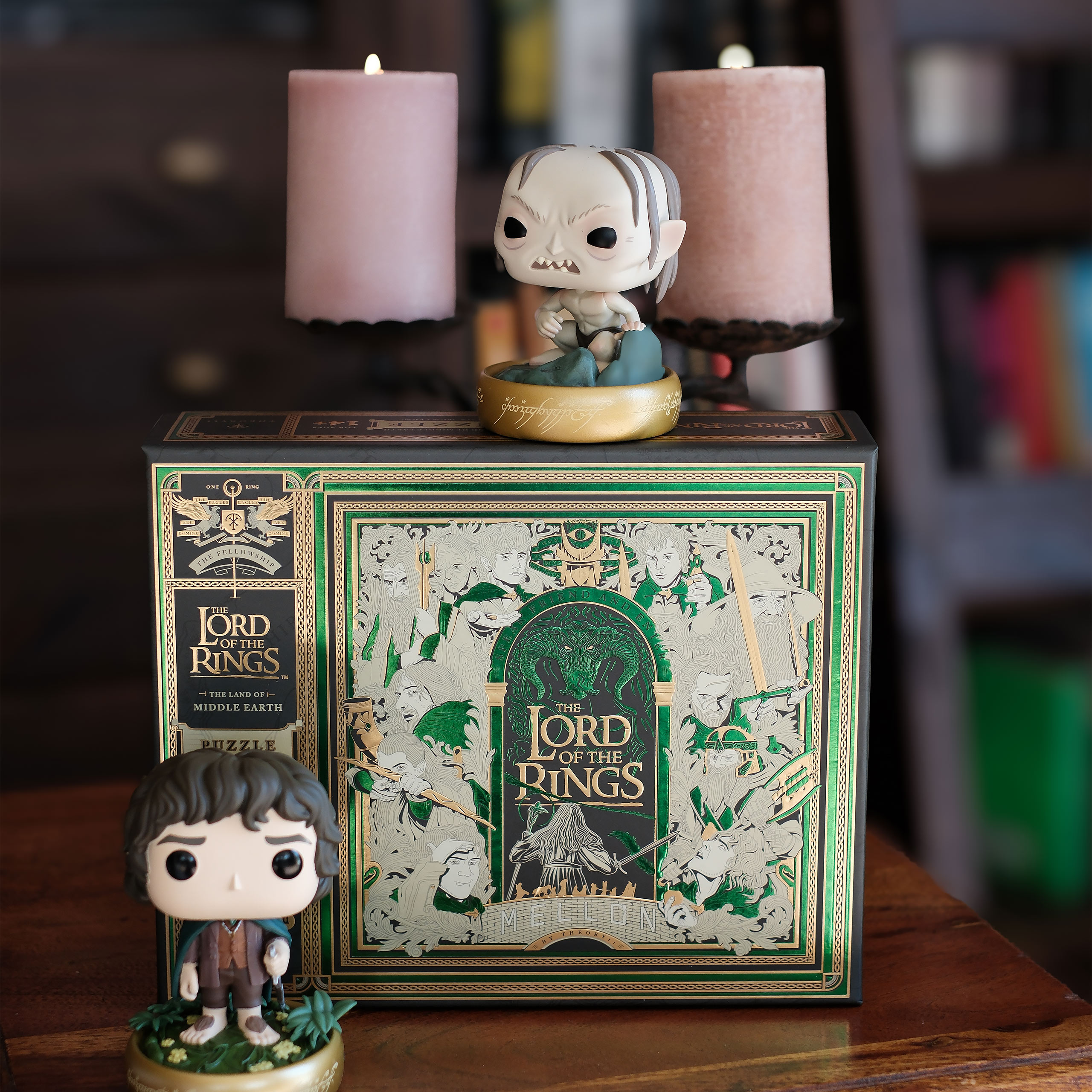 El Señor de los Anillos - Puerta a la Tierra Media Puzzle Premium