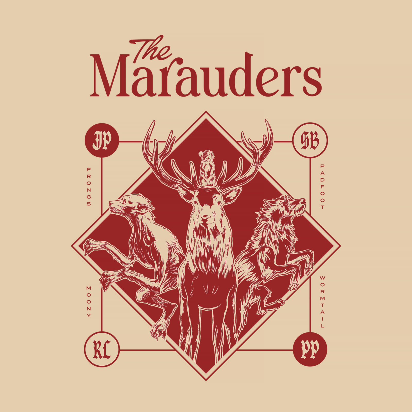 T-shirt Marauder - Harry Potter