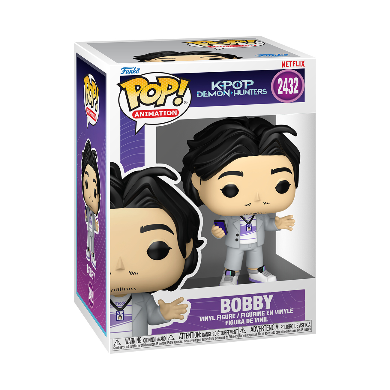 K-Pop Demon Hunters – Figurine Funko Pop Bobby