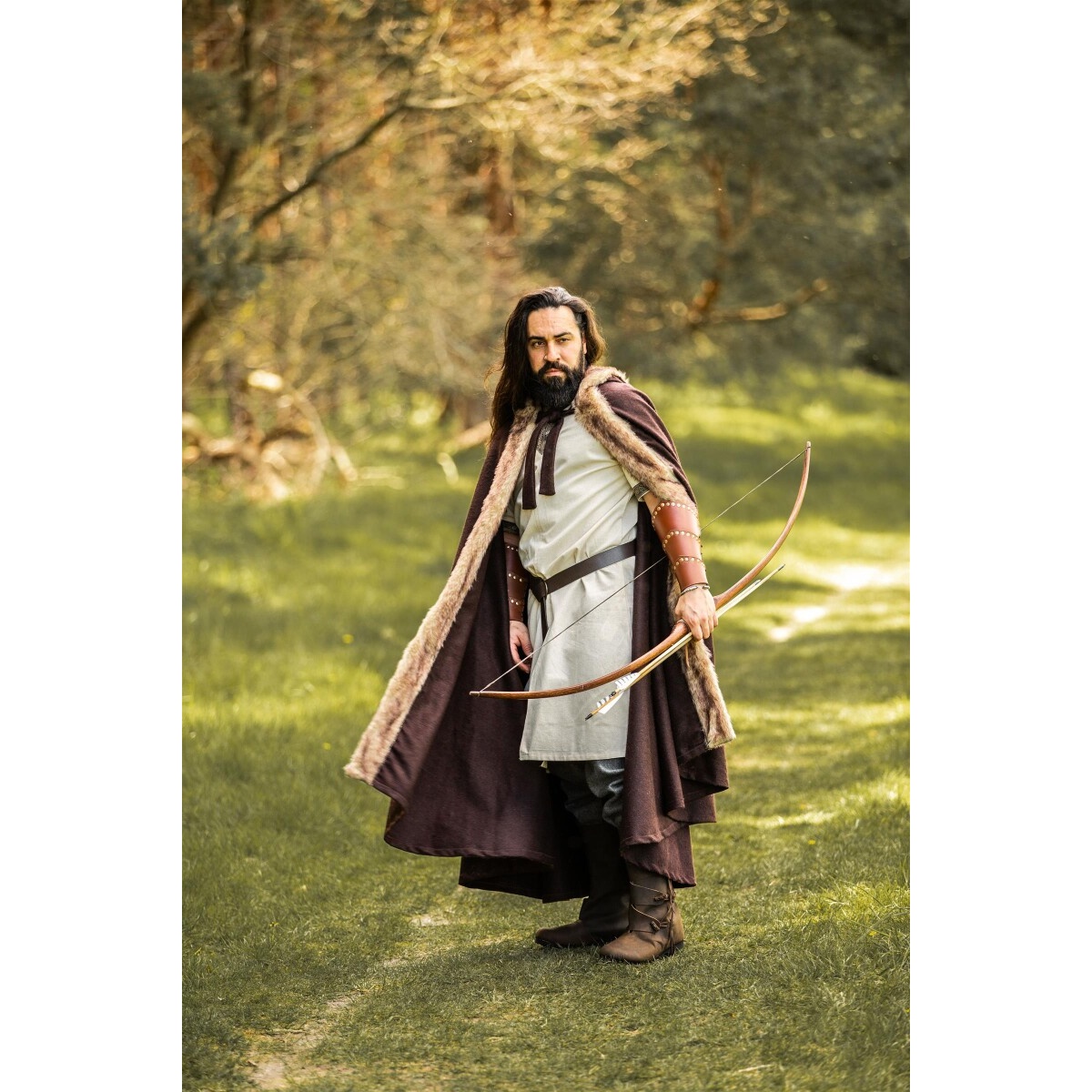 Mantello vichingo medievale Fjell