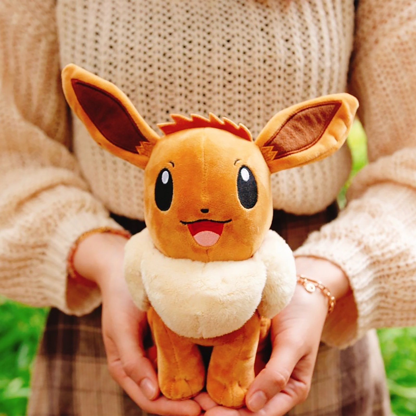 Pokemon - Figura de peluche Eevee de 23 cm