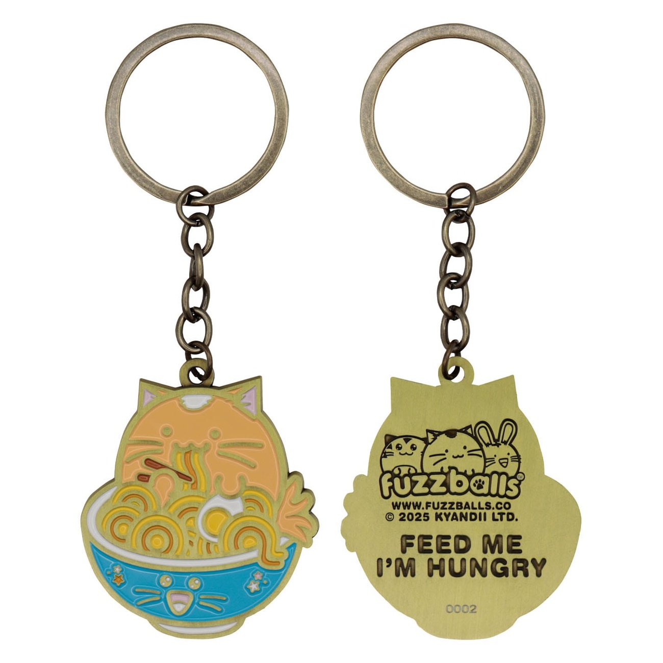 Fuzzballs Keychain Whisky Noodles Limited Edition