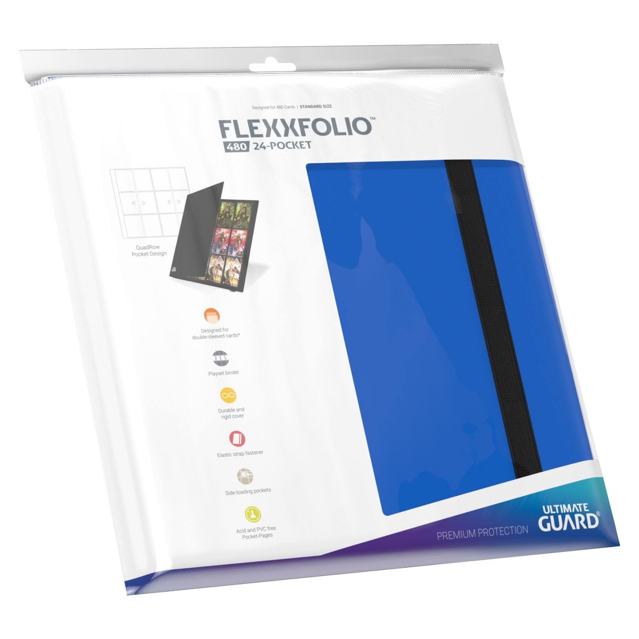 Ultimate Guard Flexxfolio 480 24-Pocket - Blu