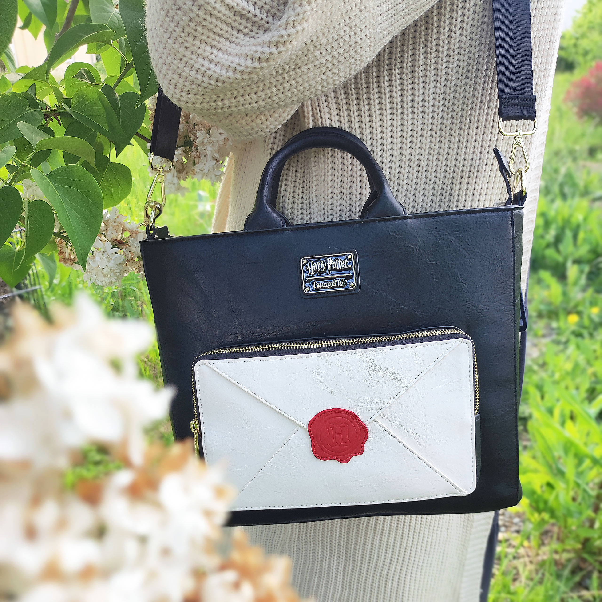 Harry Potter - Lettera di Hogwarts borsa crossbody 2-in-1