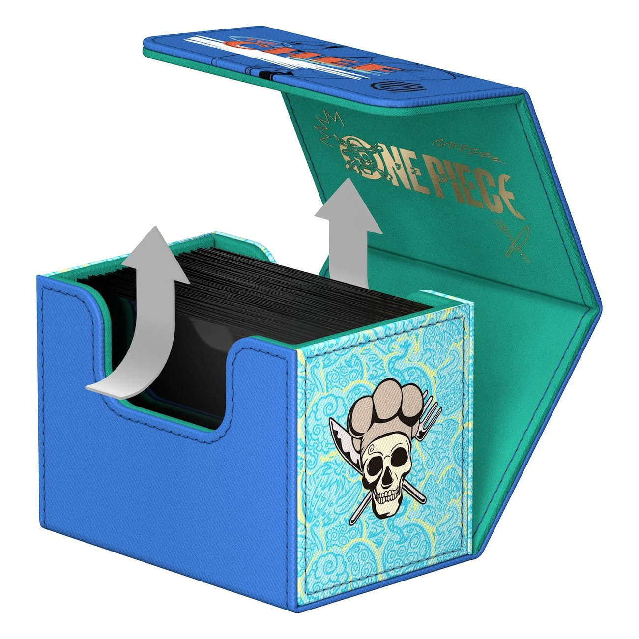 One Piece - Sanji Ultimate Guard Sidewinder 80+ Xenoskin samlarkortsbox