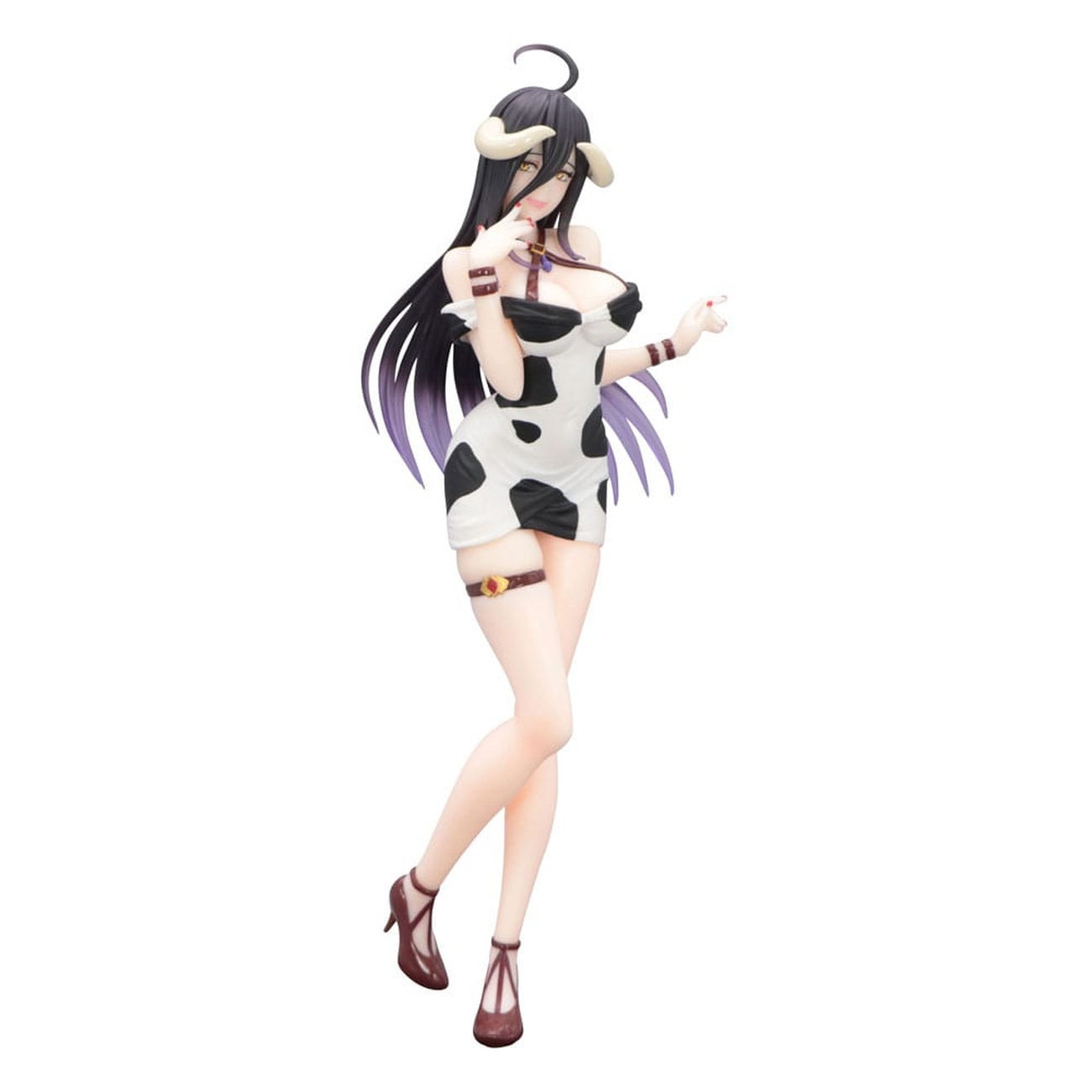 Overlord Trio-Try-iT Statua in PVC Albedo Mini Dress Fantasia Mucca Ver. 21 cm