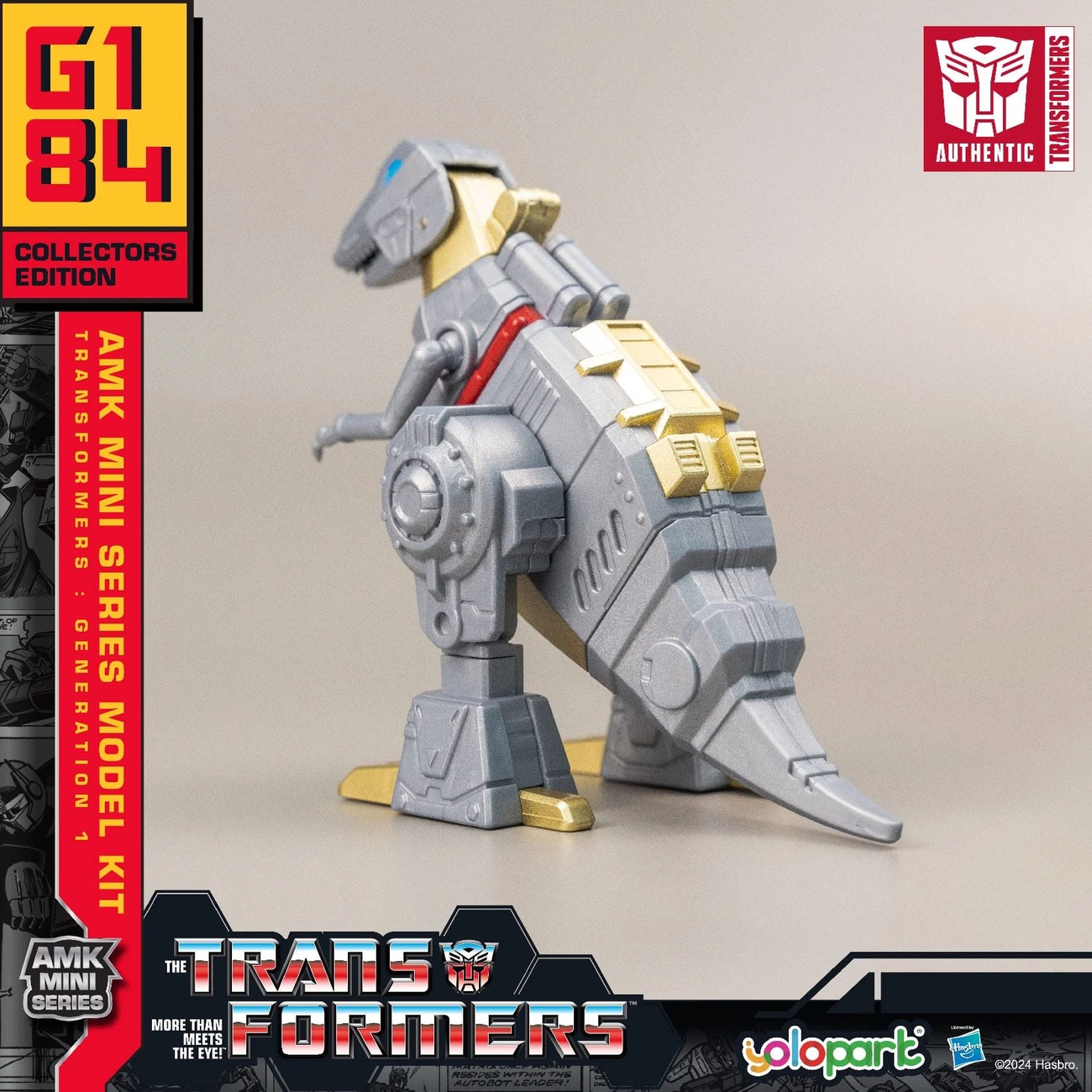 Transformers: Generation One AMK Mini Series Kit Modello in Plastica Grimlock 10 cm