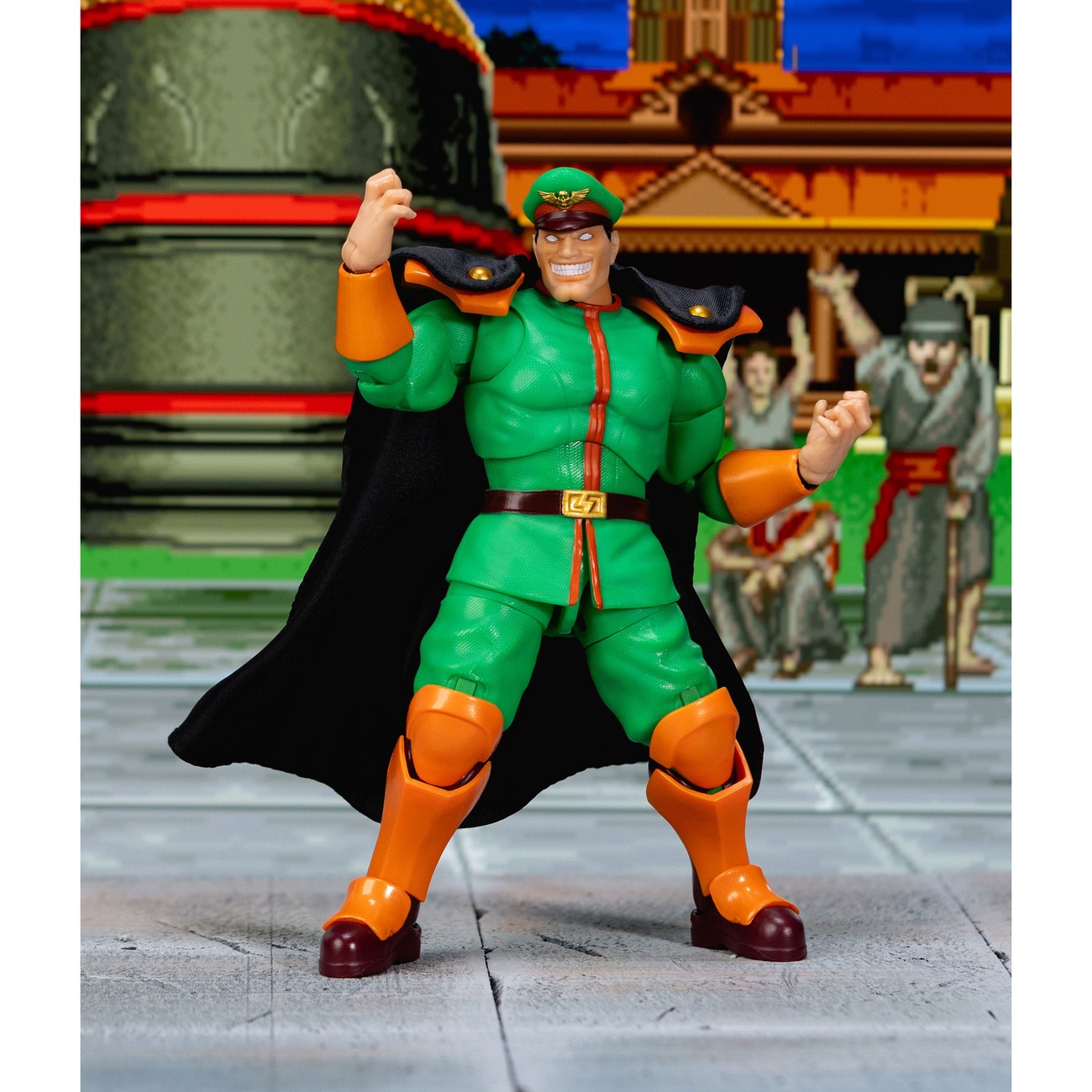 Ultra Street Fighter II: The Final Challengers Actionfigur 1/12 M. Bison Deluxe 15 cm