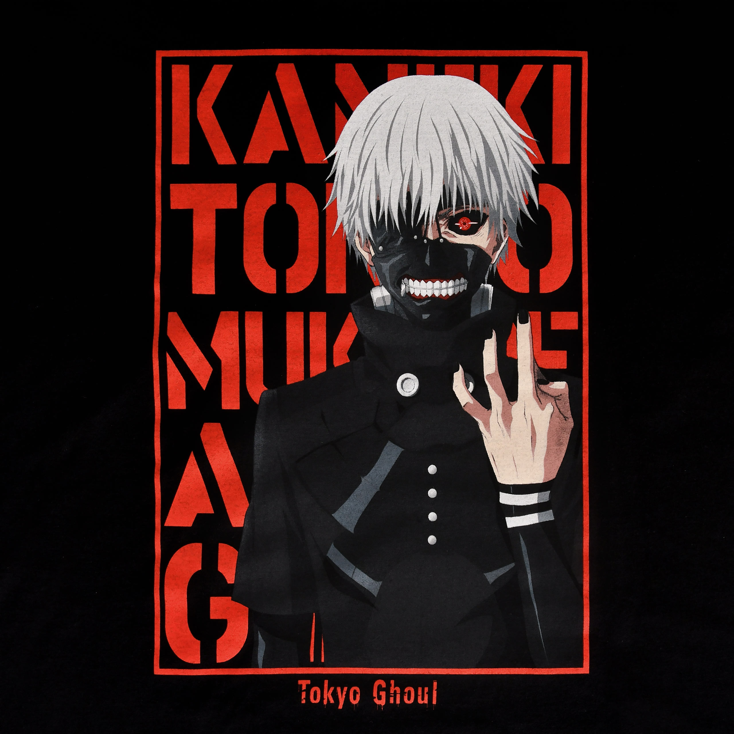 Tokyo Ghoul - Kaneki's Ready T-Shirt schwarz