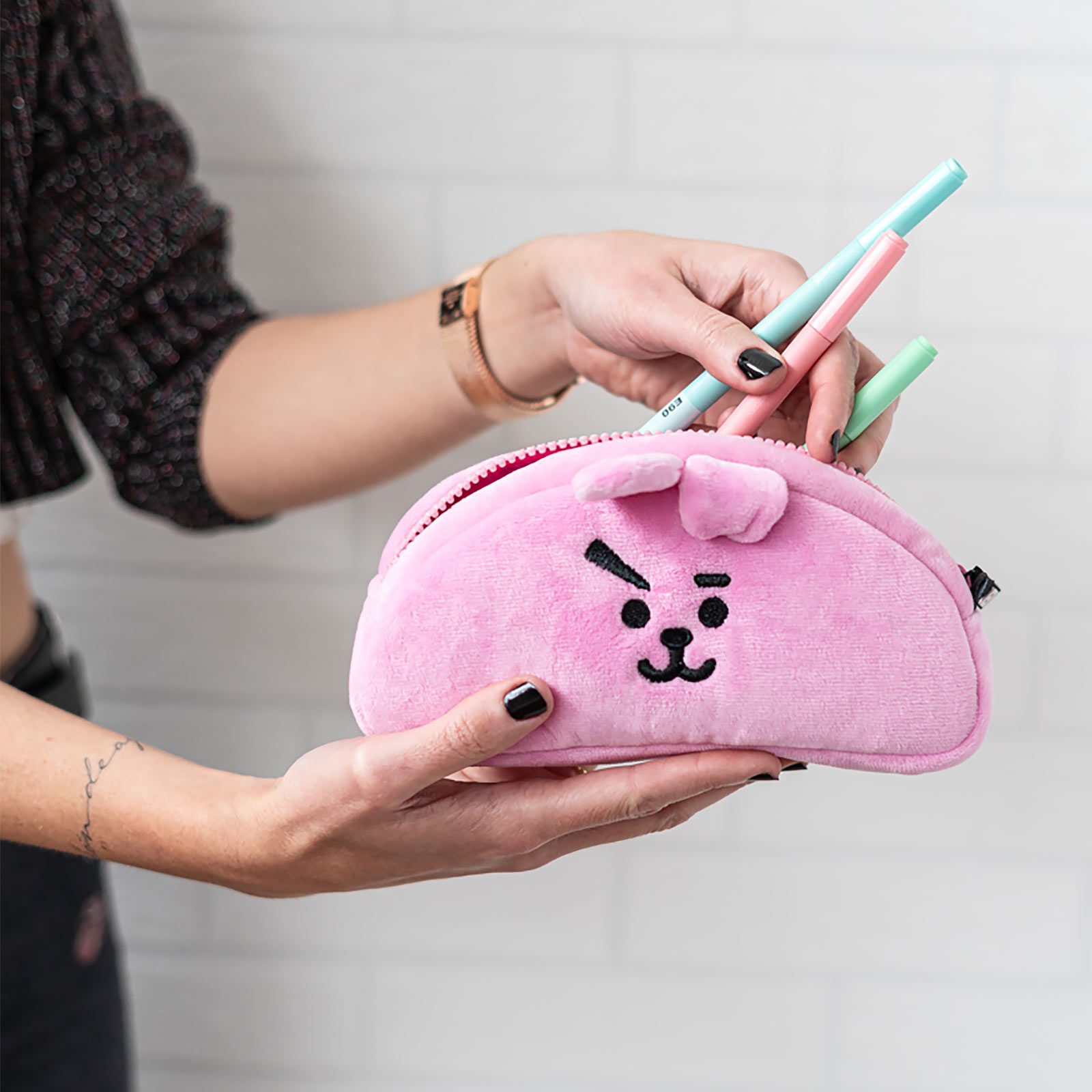 Line Friends - BT21 Cooky Estuche de peluche