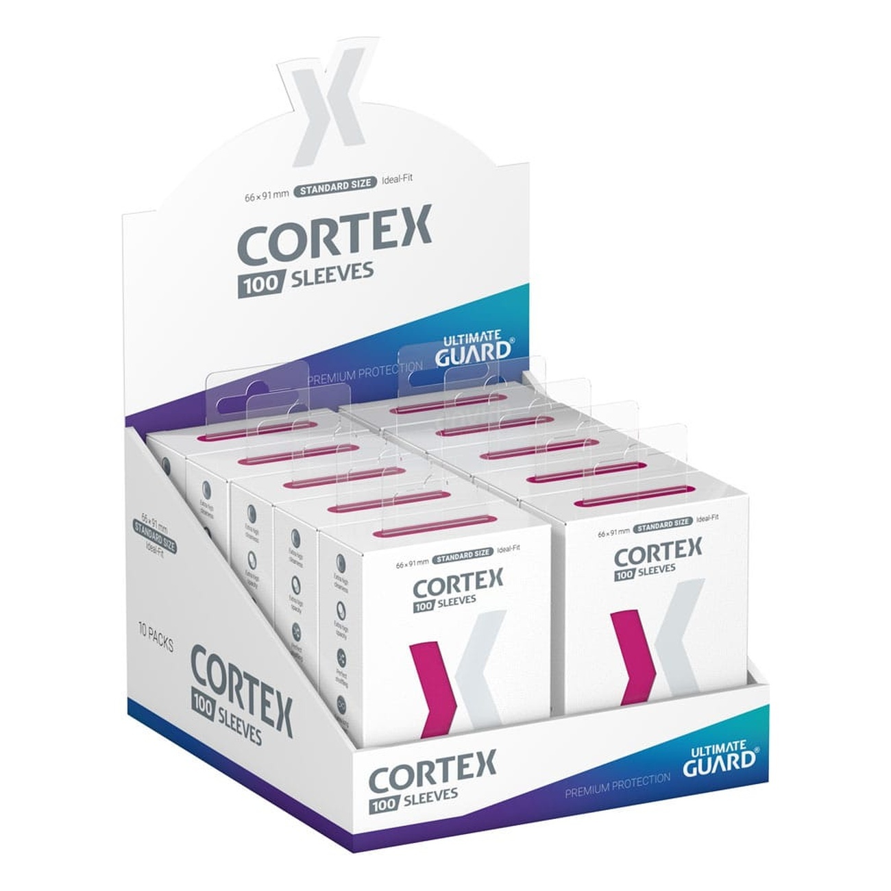 Ultimate Guard Cortex Sleeves Standaardformaat (100) - Roze