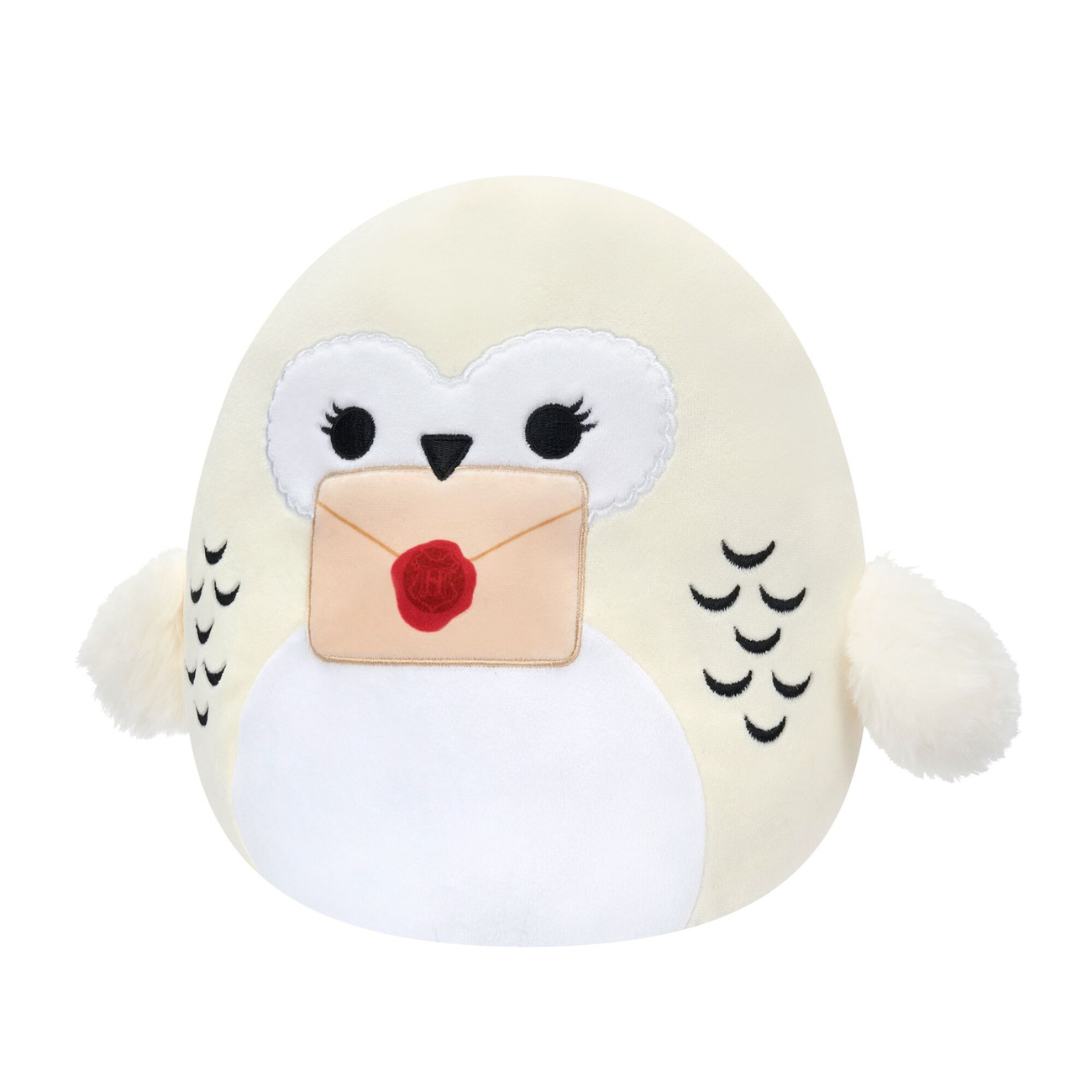 Hedwig met Zweinstein brief Squishmallows pluchen figuur - Harry Potter
