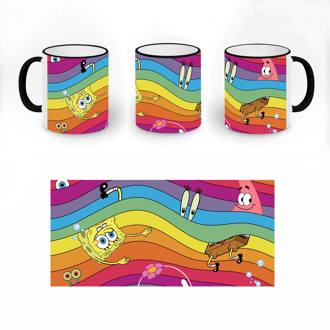 SpongeBob - Rainbow Mug
