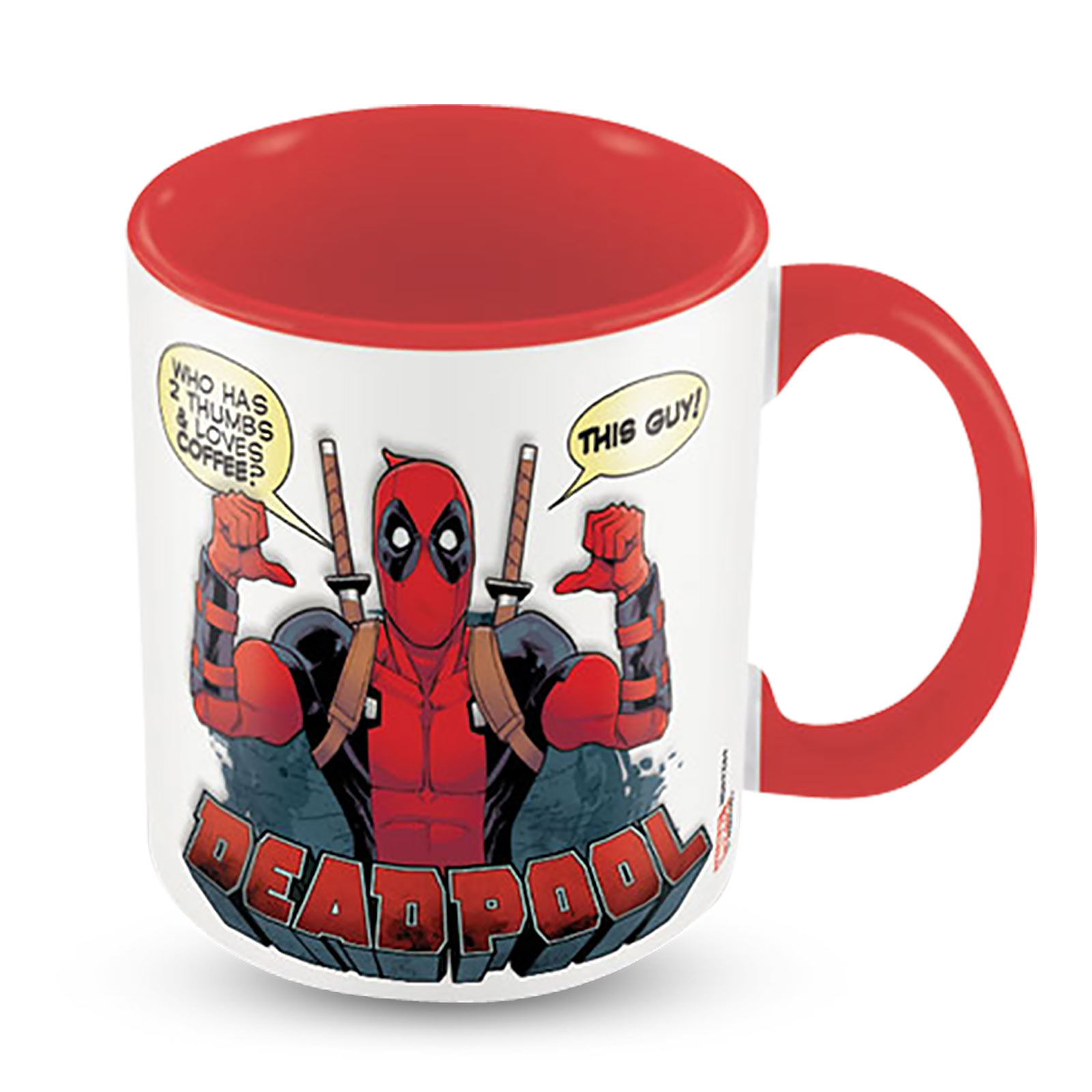 Deadpool - 2 Thumbs Mug