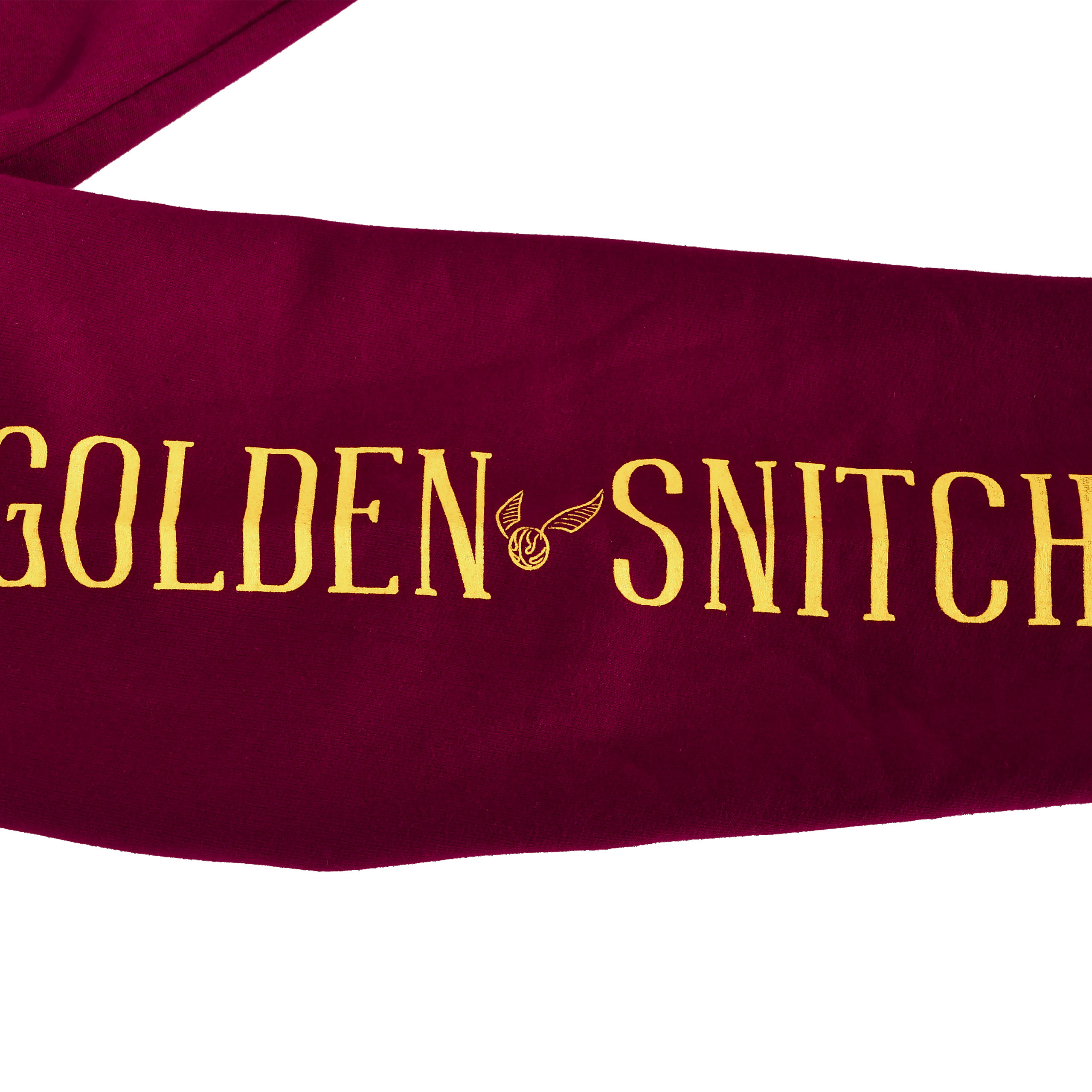 Harry Potter - Golden Snitch Hoodie Red