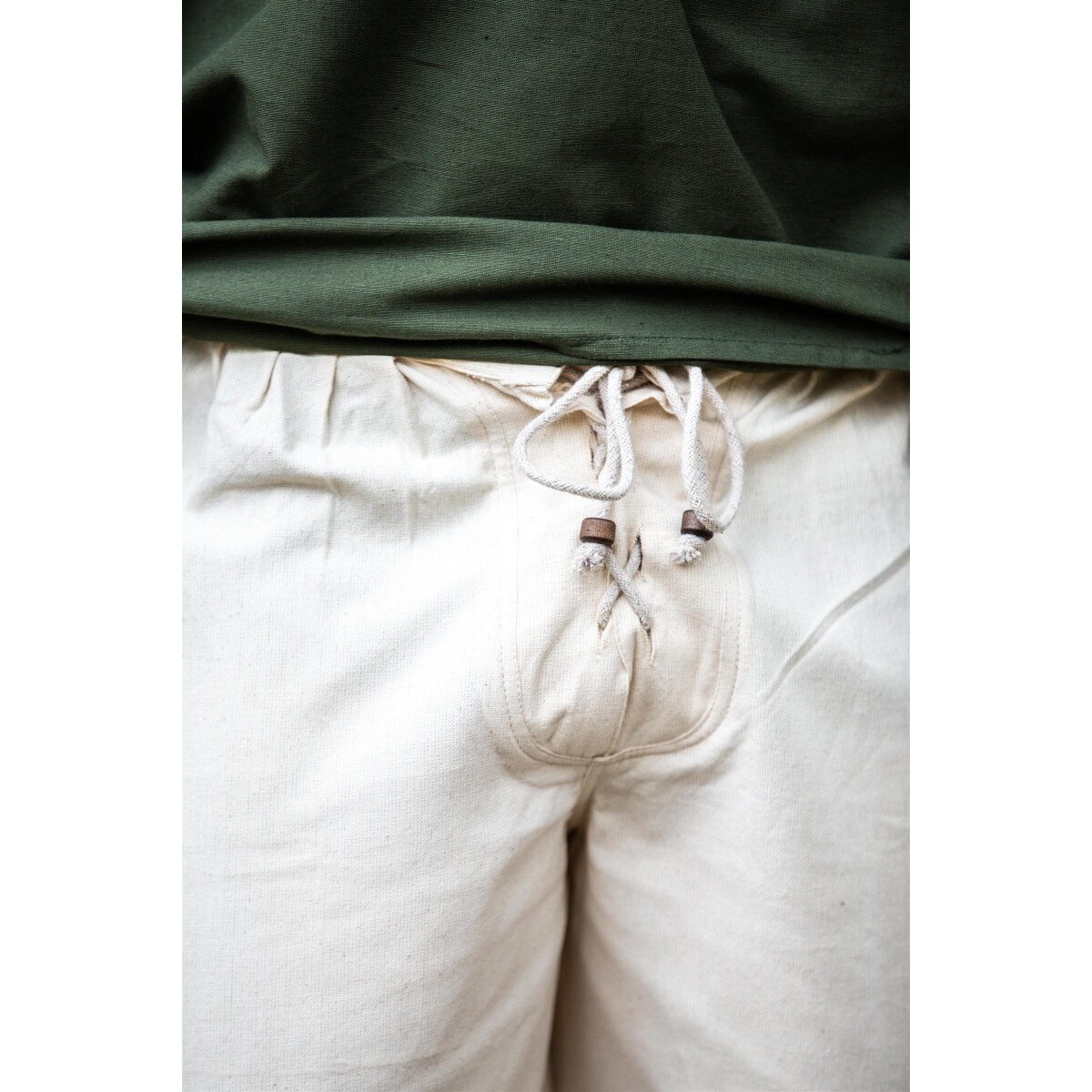 Pantaloni medievali Gerold beige