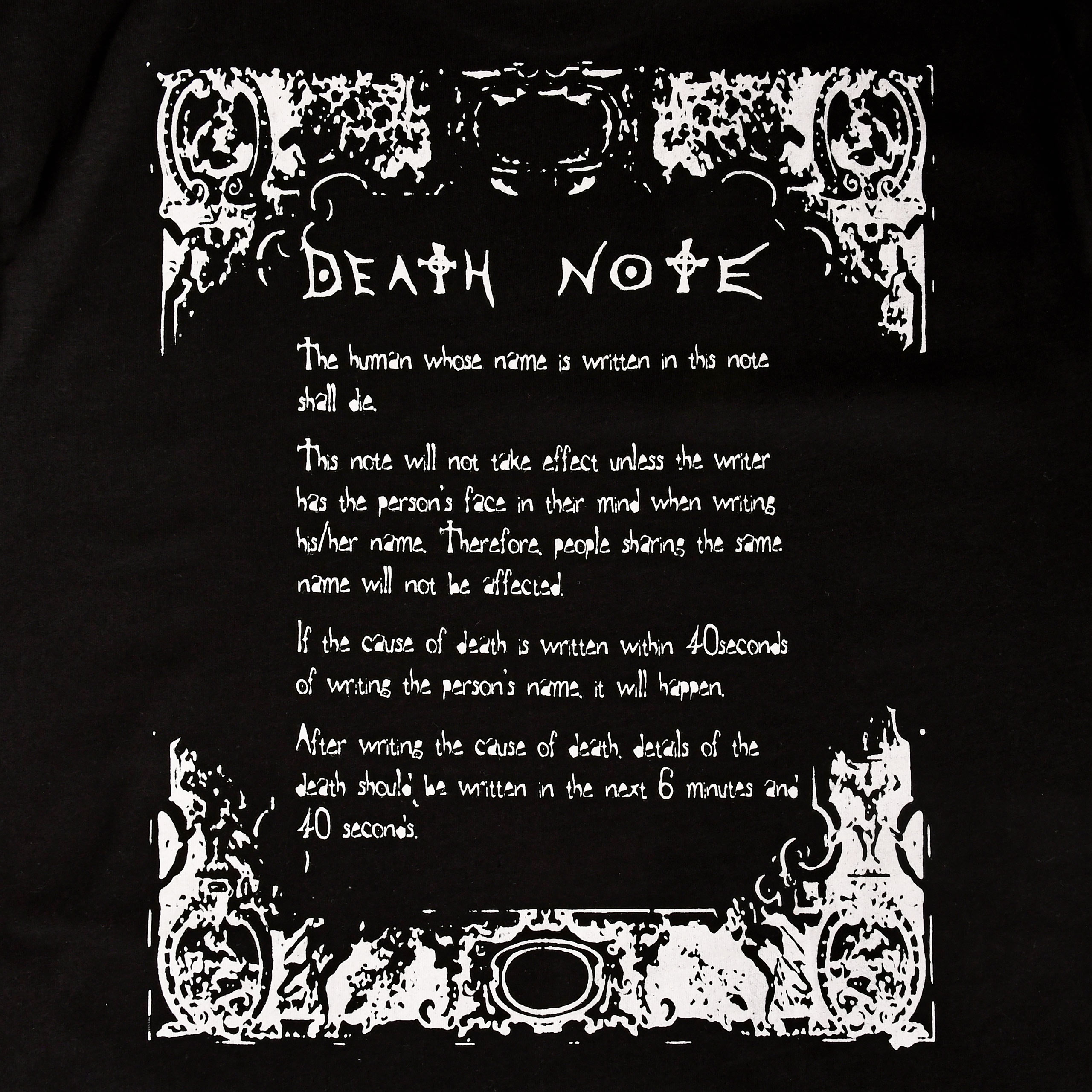 Death Note - Ryuk Poster T-Shirt Black