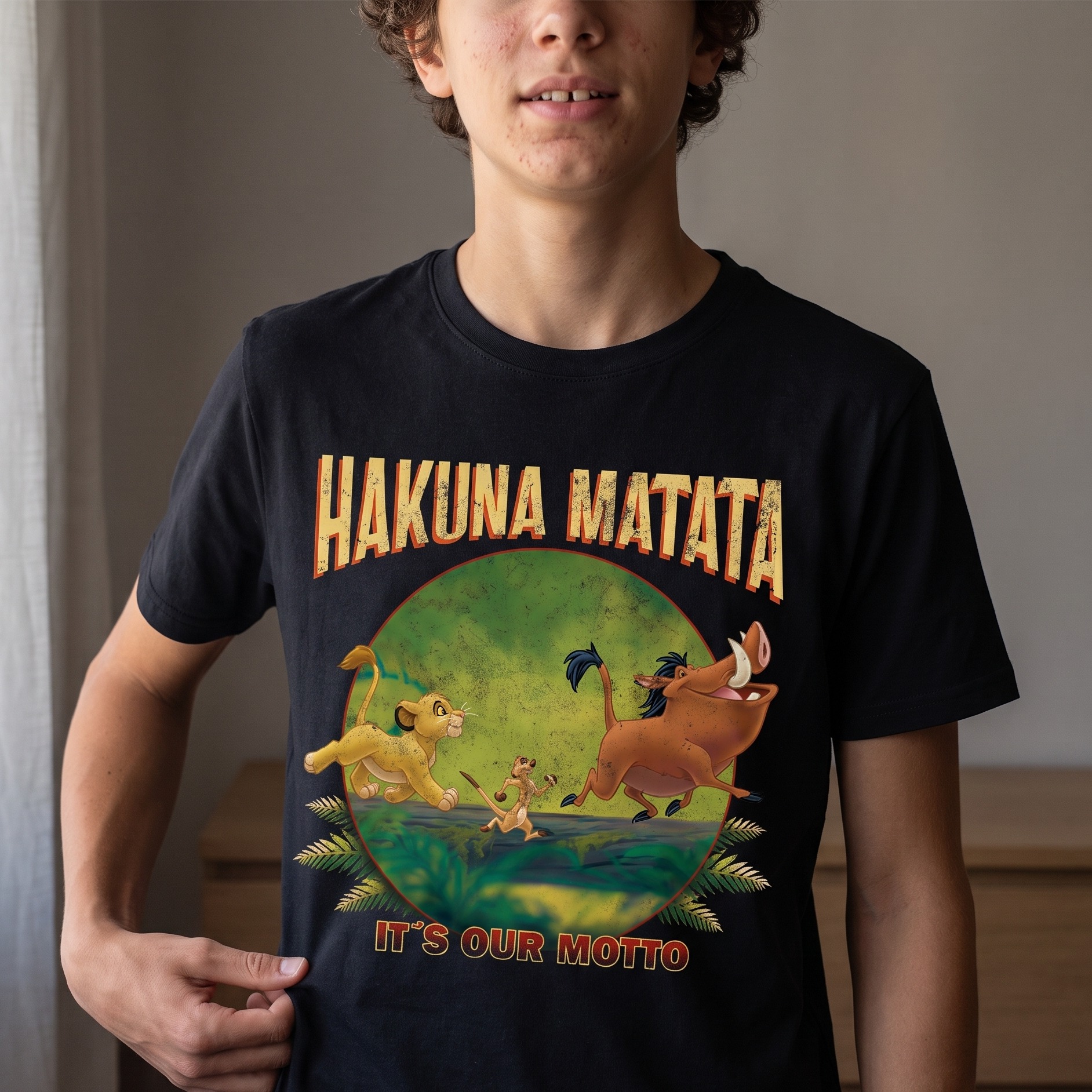El Rey León - Camiseta Hakuna Matata