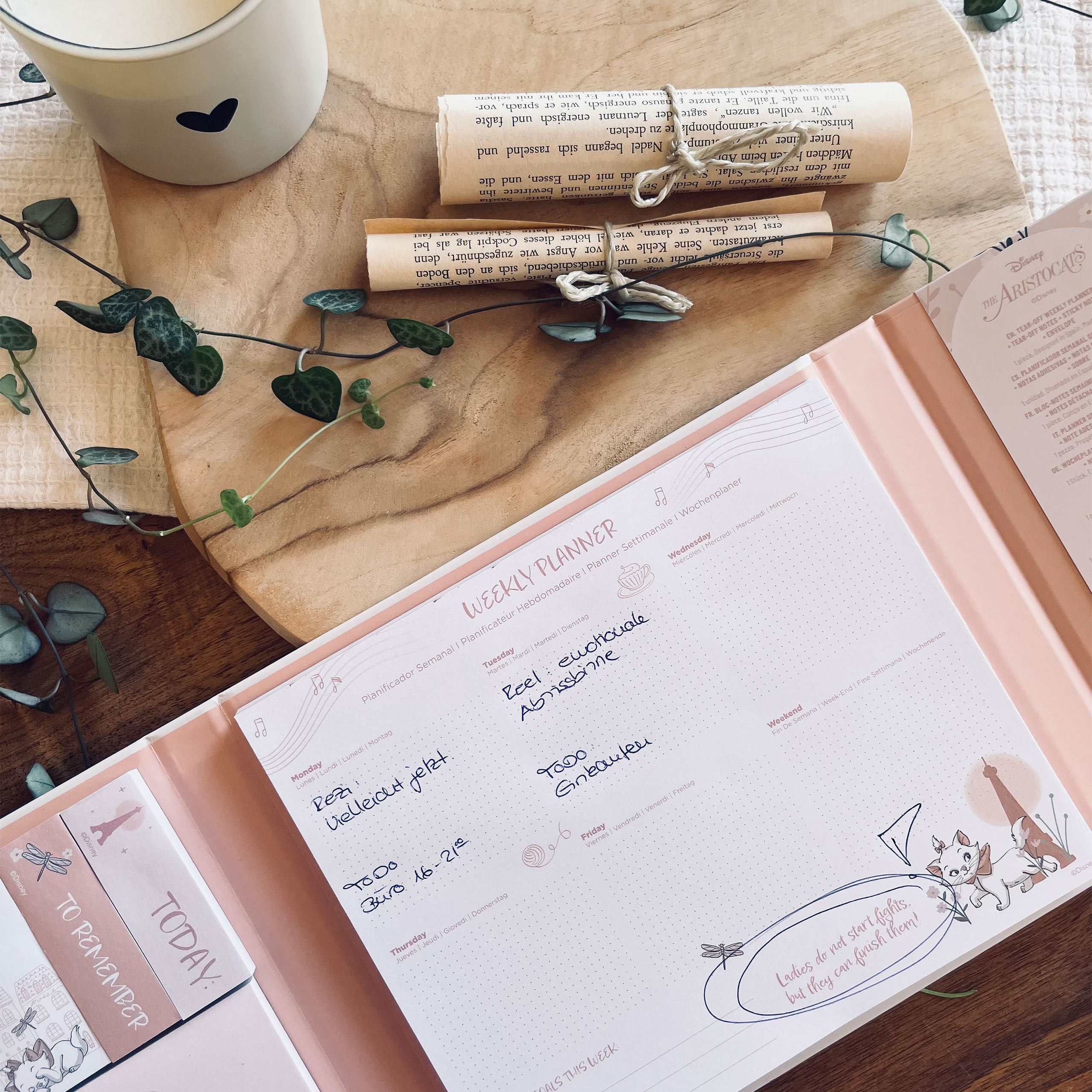 Aristocats - Marie Parisian Dream Wochenplaner Buch