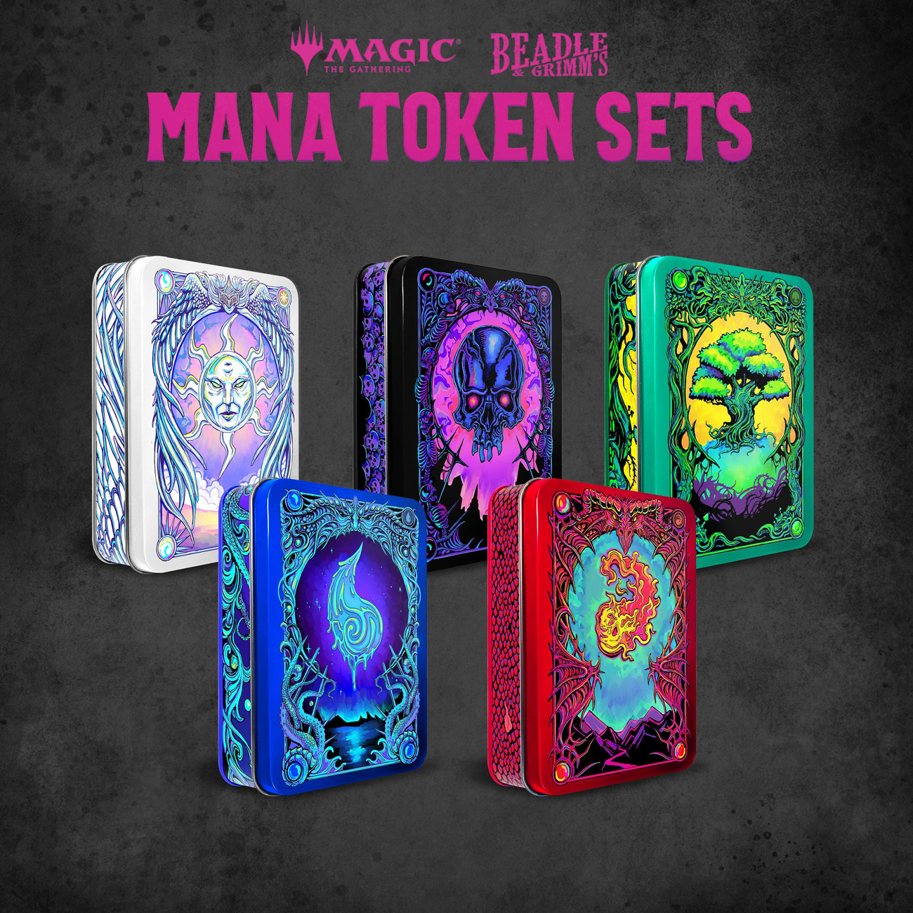 Magic: The Gathering Dice and Token Pack Blue Mana