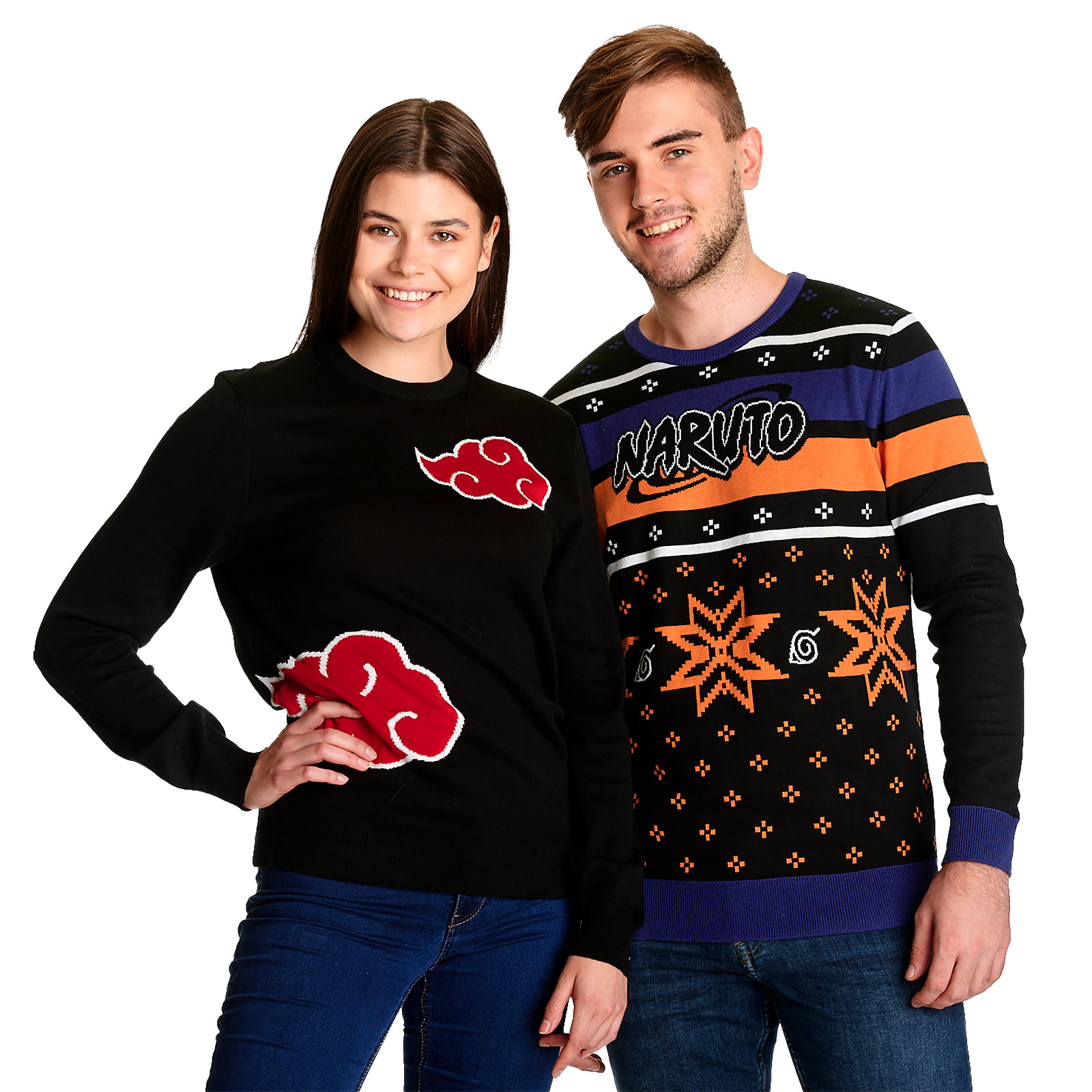 Naruto - Konoha Symbol Knitted Sweater