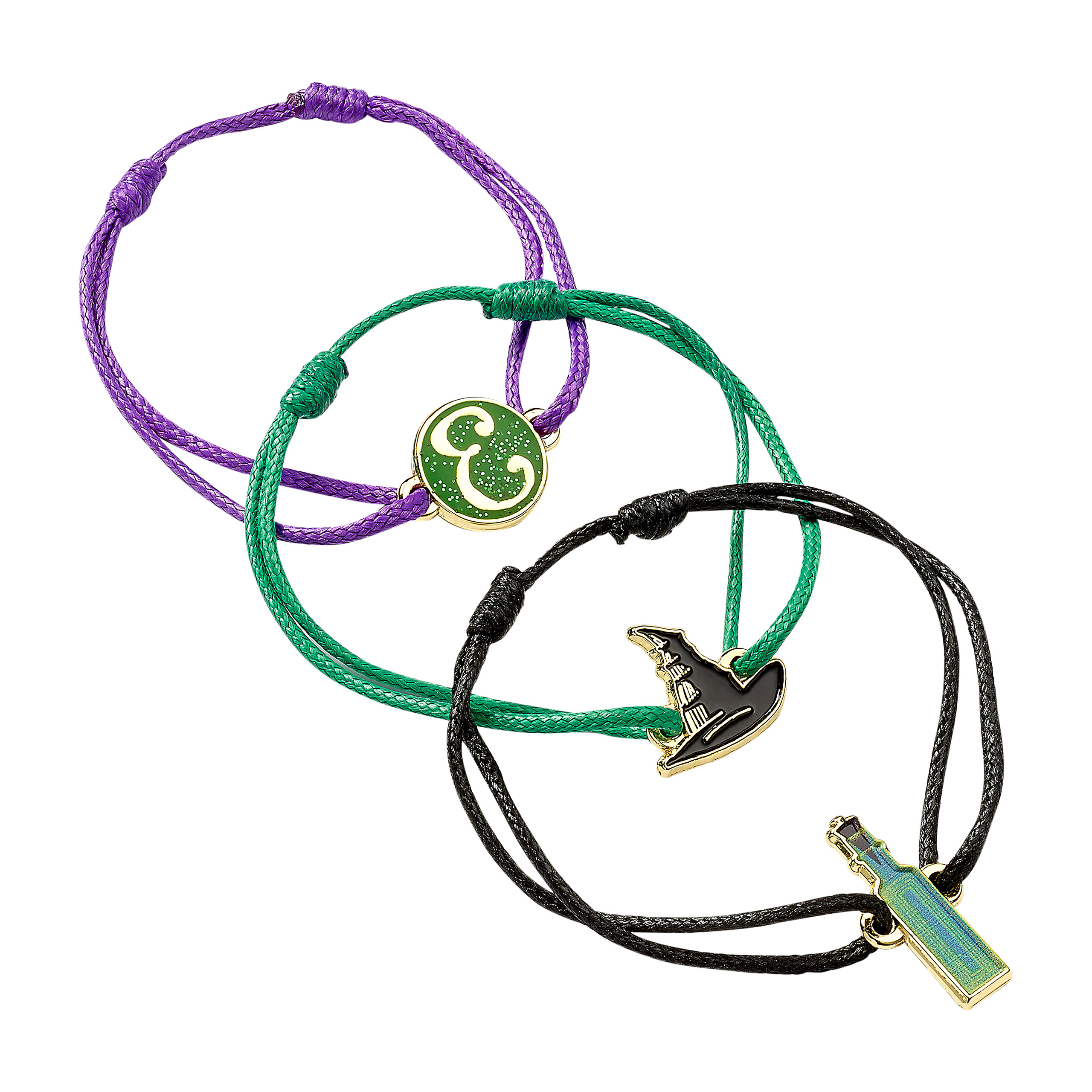 Wicked - Set di 3 braccialetti Elphaba