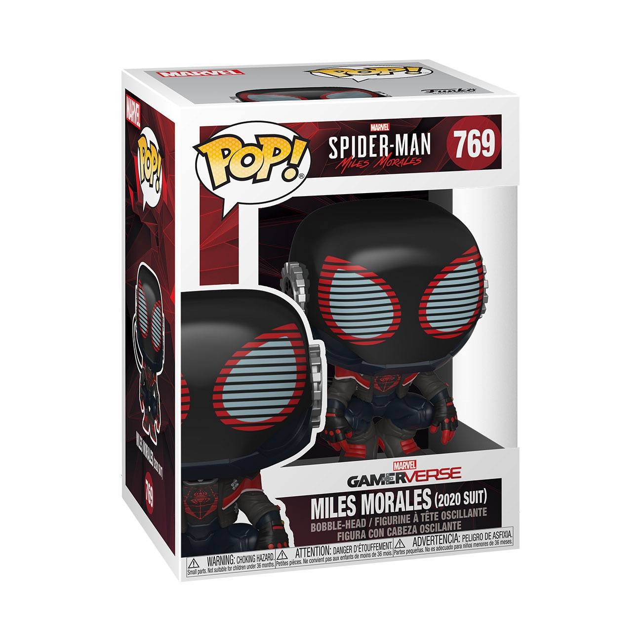 Marvel's Spider-Man POP! Games figurine vinyle Miles Morales 2020 Suit 9 cm