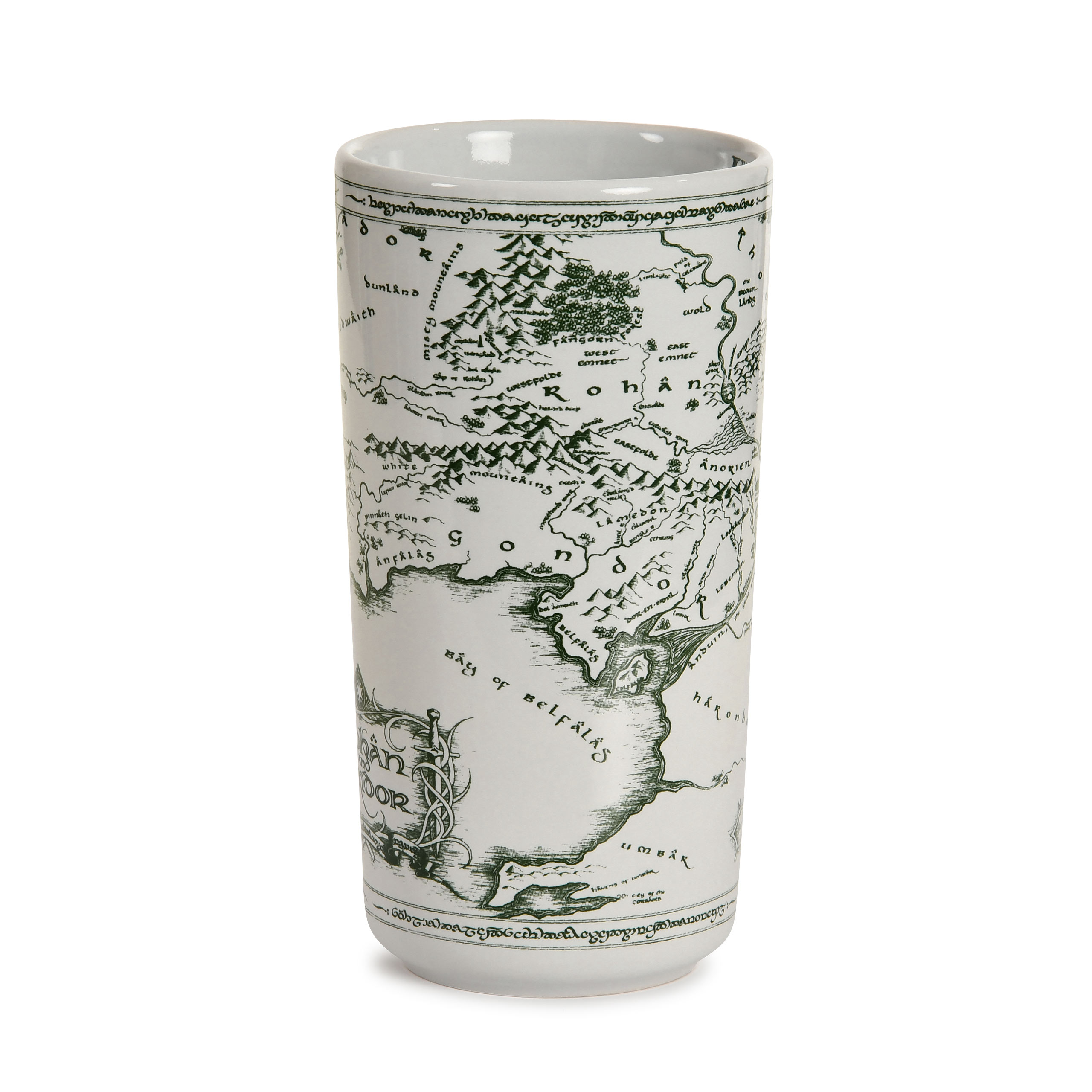 Herr der Ringe - Rohan und Gondor Karte Tasse