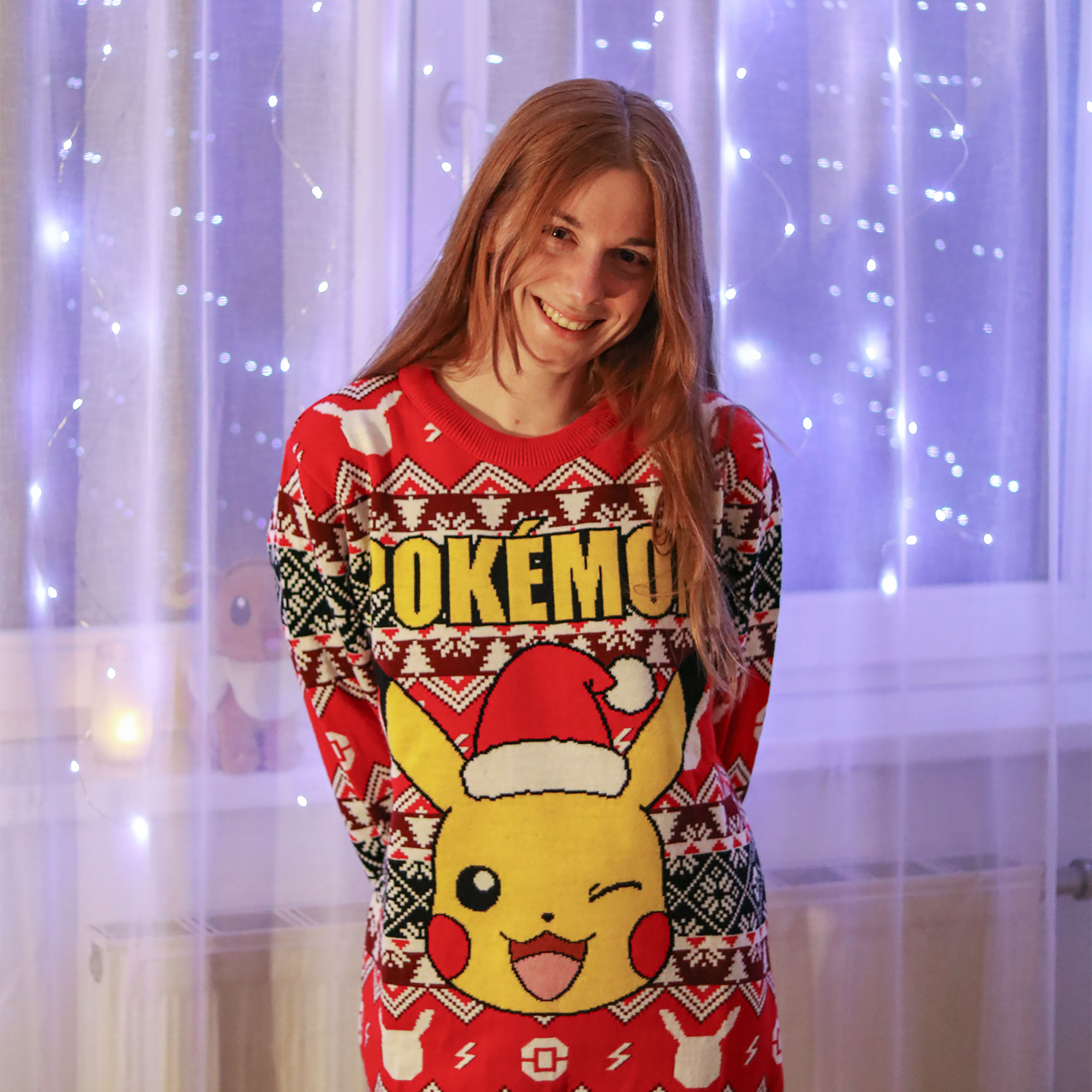 Pokemon - Pikachu Knitted Sweater