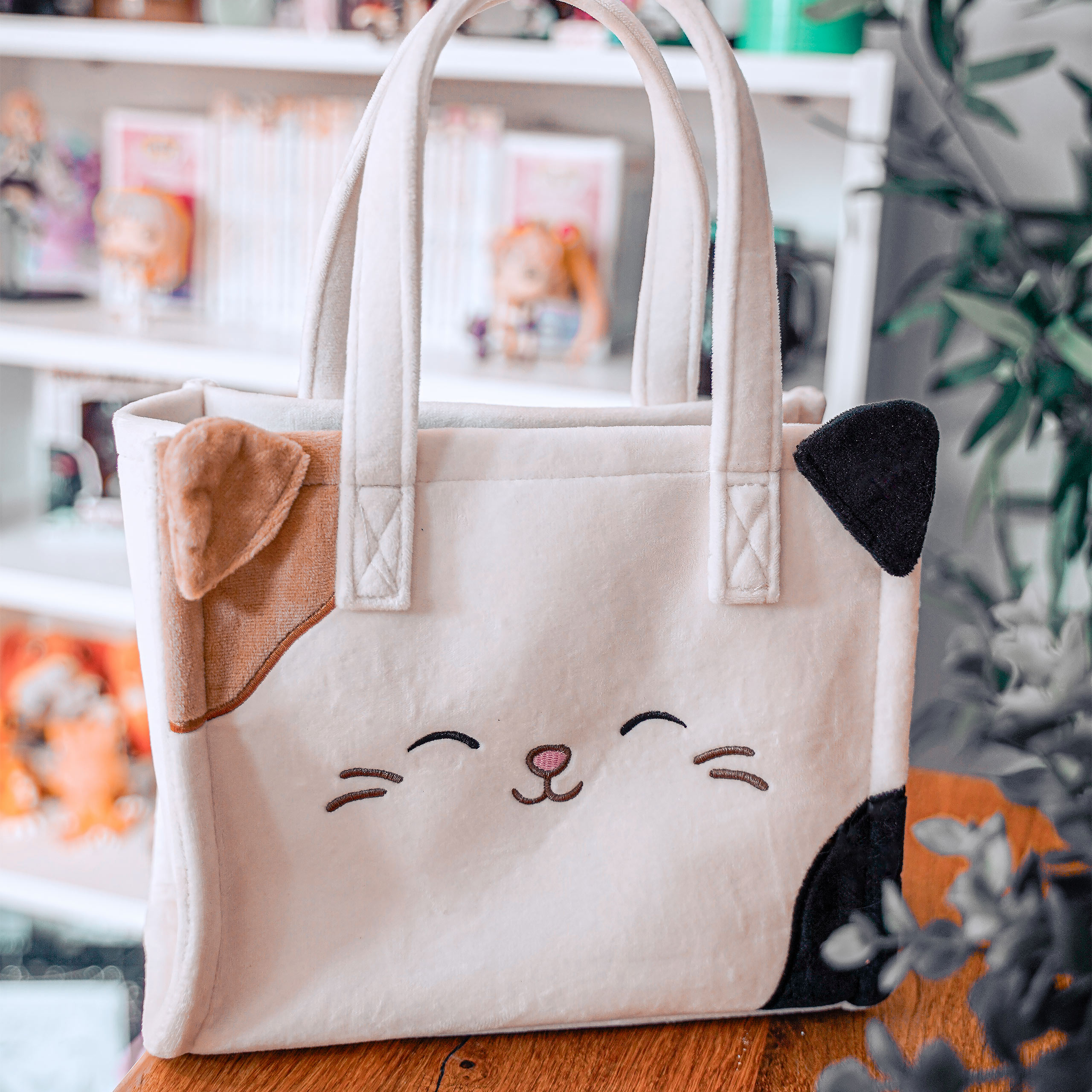 Squishmallows - Bolso de mano de peluche Cameron