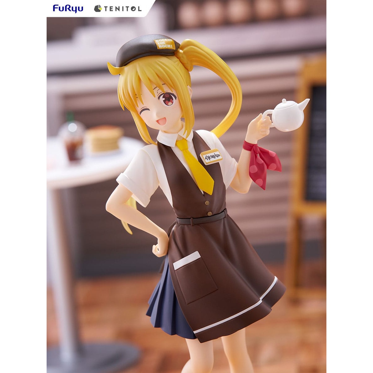 Bocchi the Rock! Statua in PVC Tenitol Nijika Ijichi Café Style Ver. 20 cm