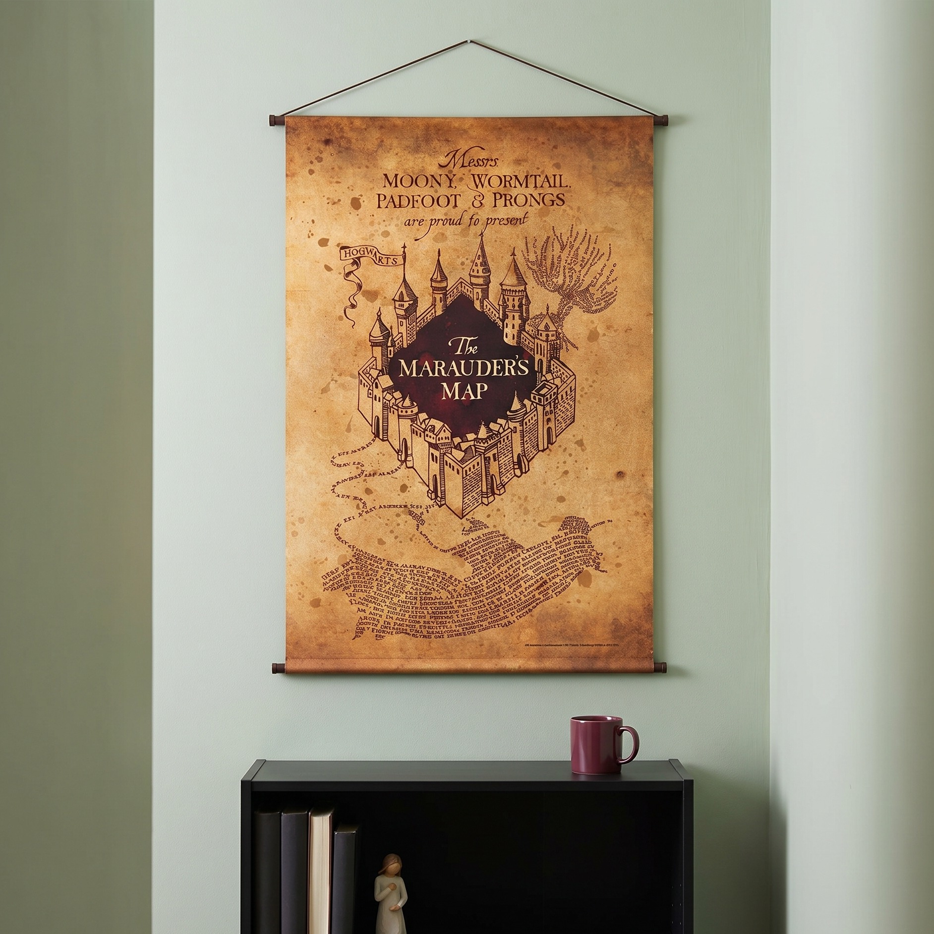 Harry Potter - Karte des Rumtreibers Wall Scroll