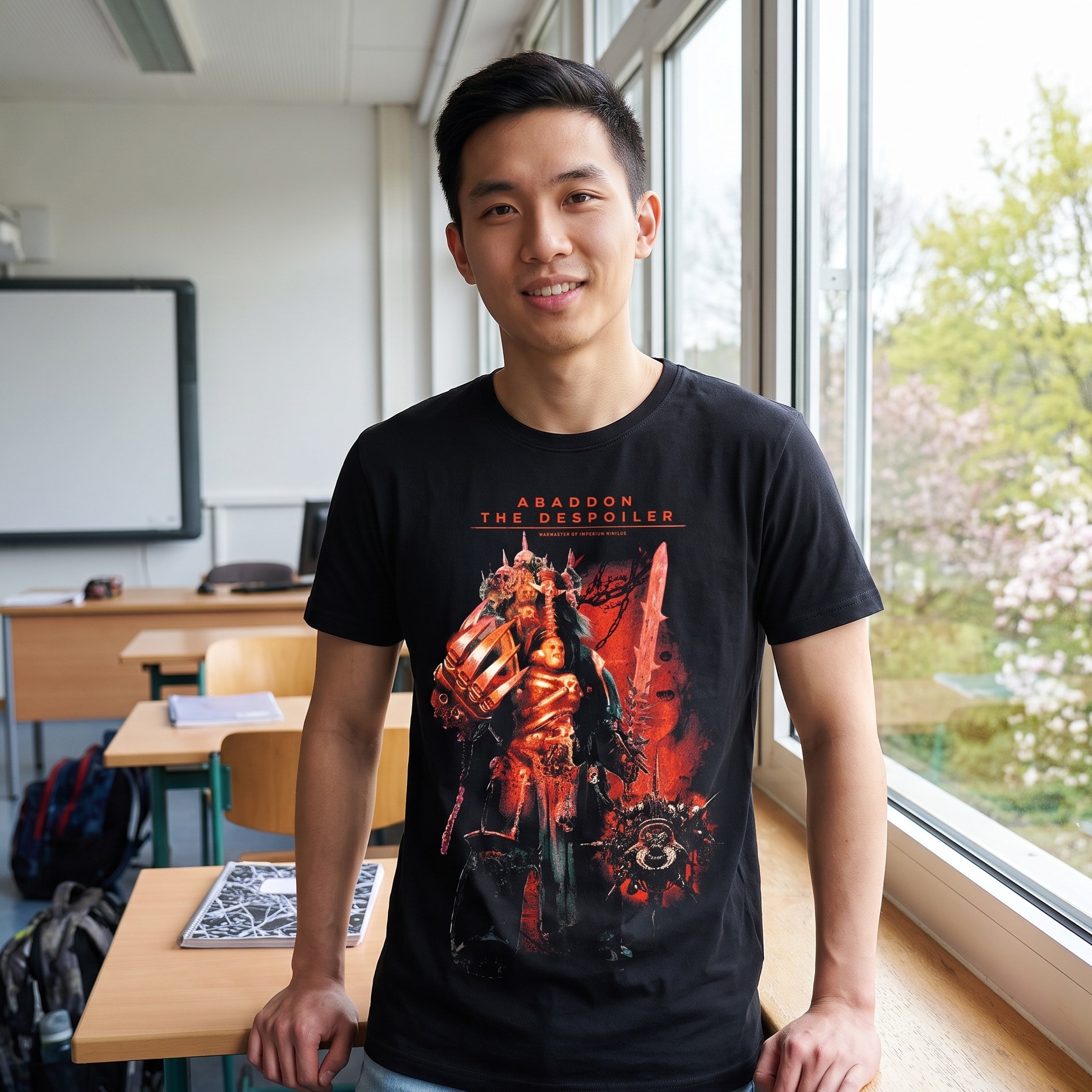 Warhammer - Abaddon The Despoiler T-Shirt schwarz