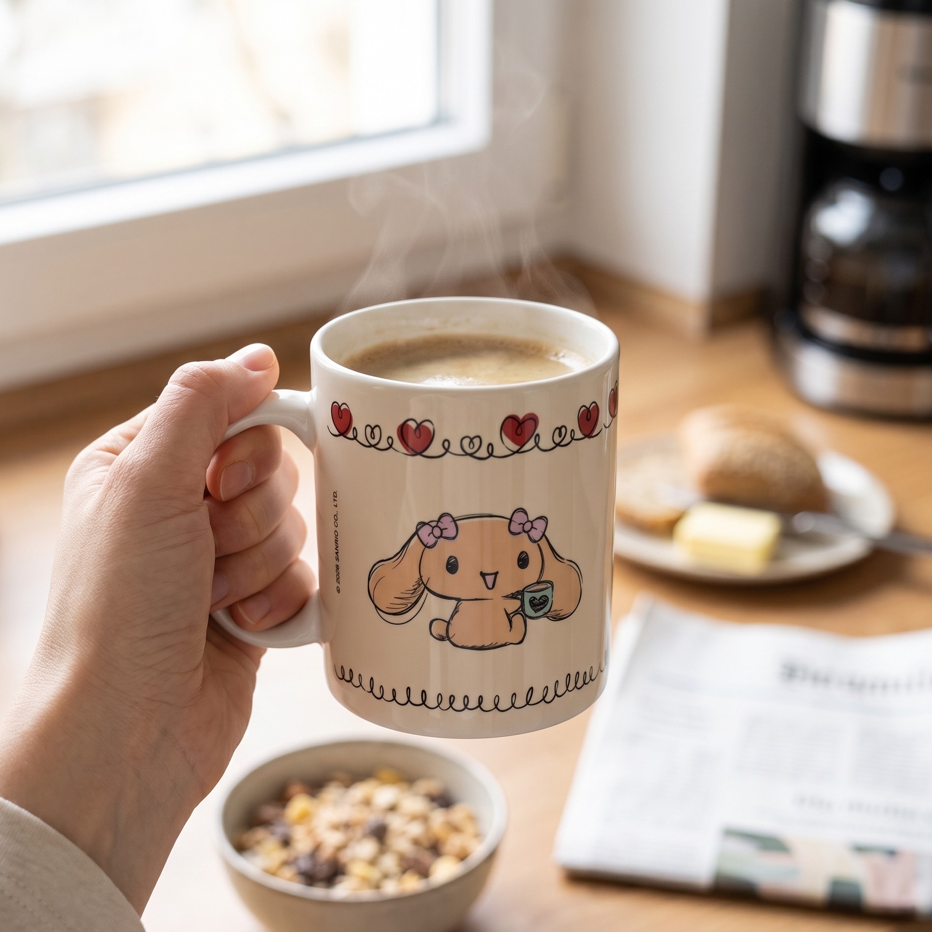 Taza Cinnamoroll Drawing Touch - Sanrio