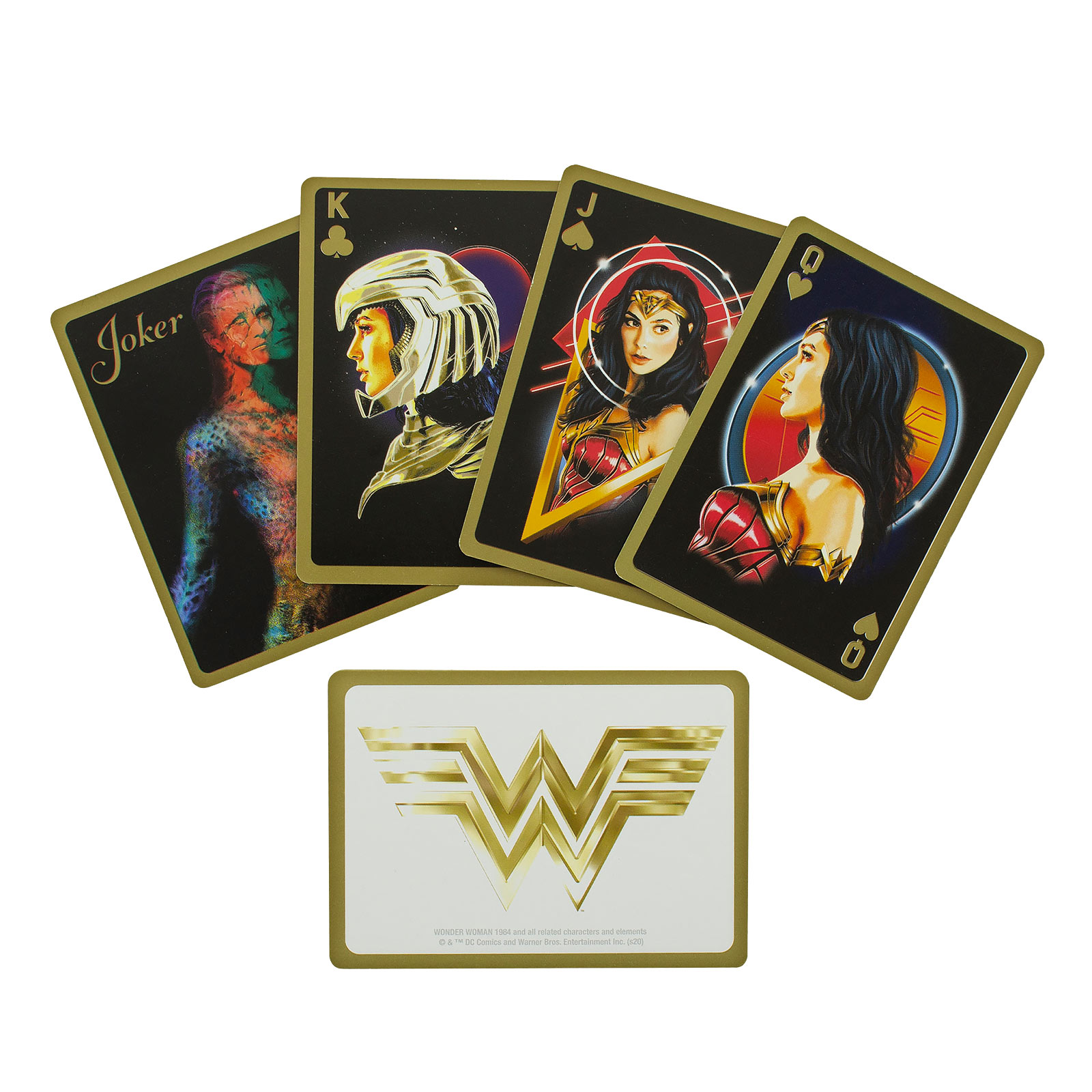 Wonder Woman Playing Cards in Metal Box