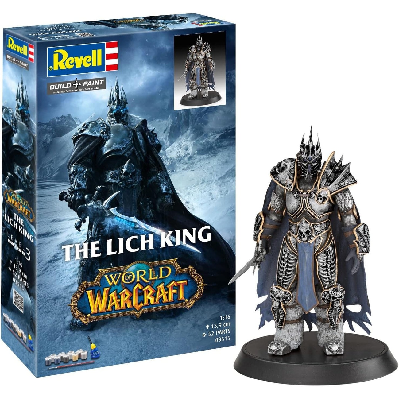 World of Warcraft Modellbausatz Geschenkset 1/16 The Lich King 13 cm