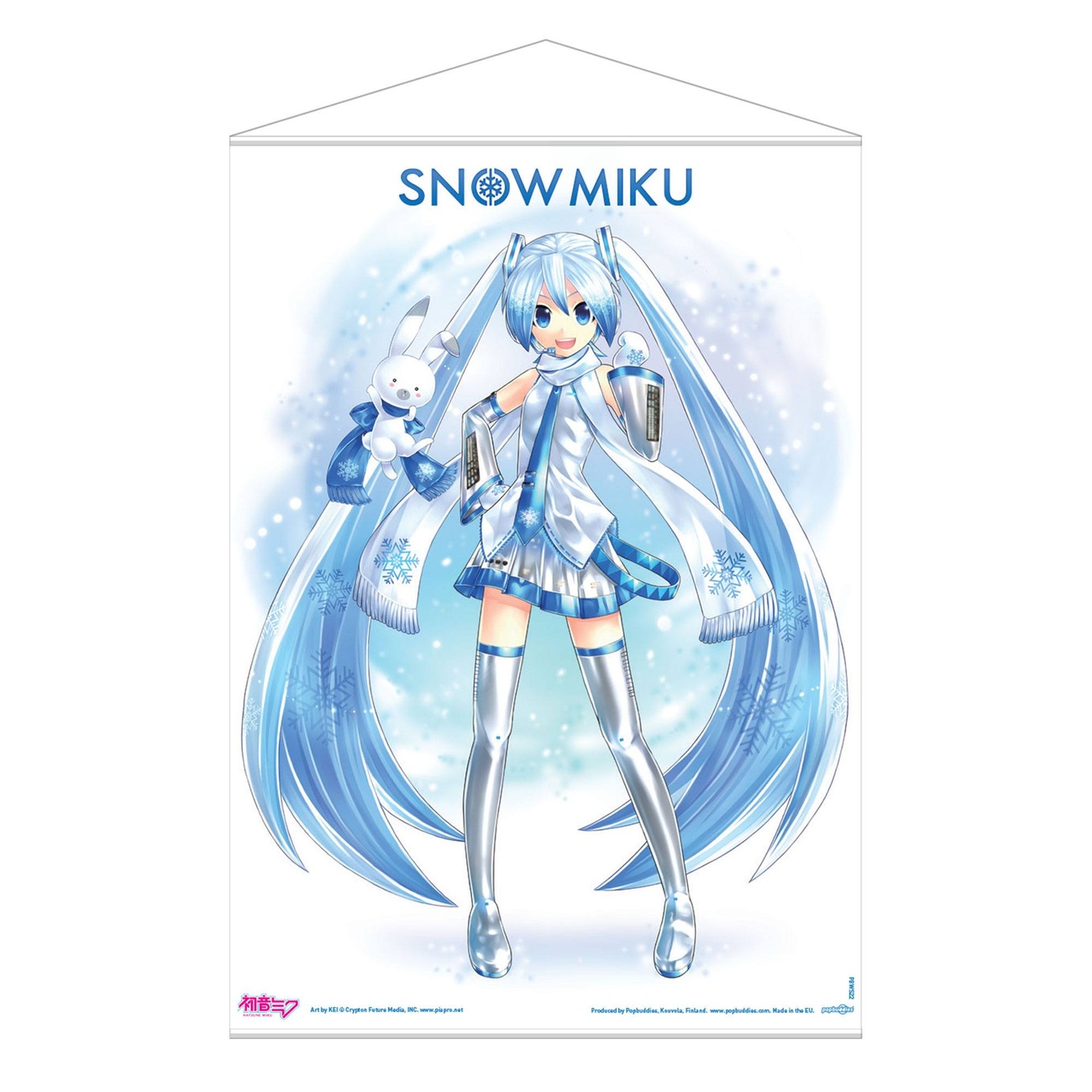 Hatsune Miku Wall Scroll Snow Miku 50 x 70 cm