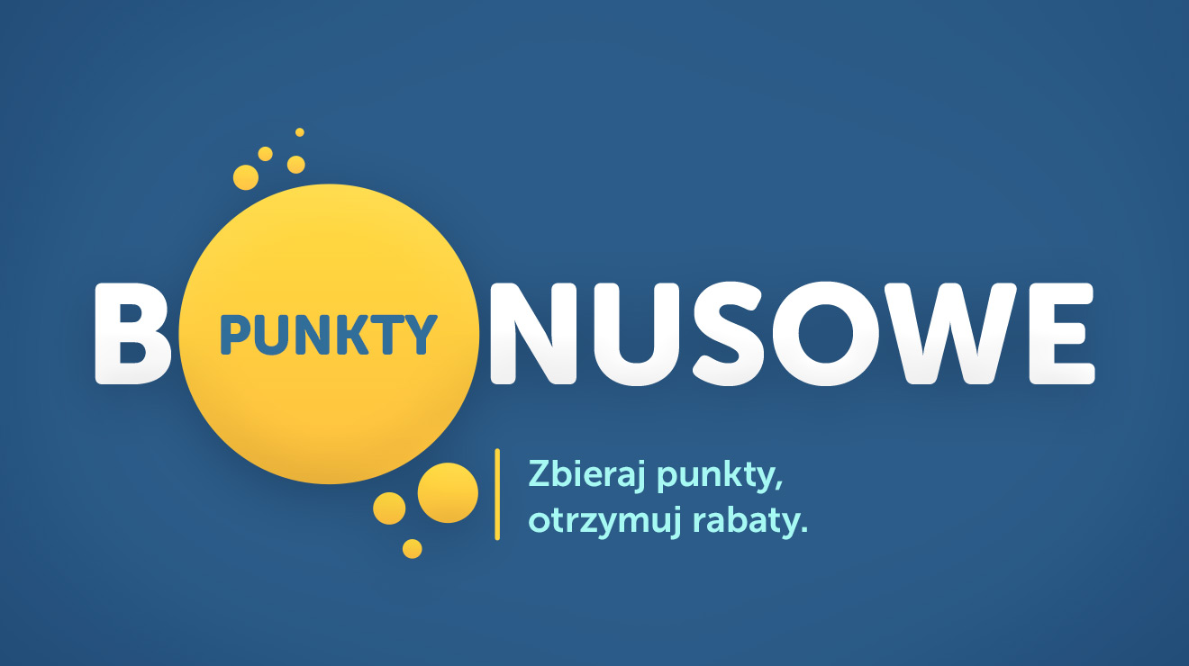 Punkty bonusowe: Zbieraj punkty, otrzymuj rabaty.