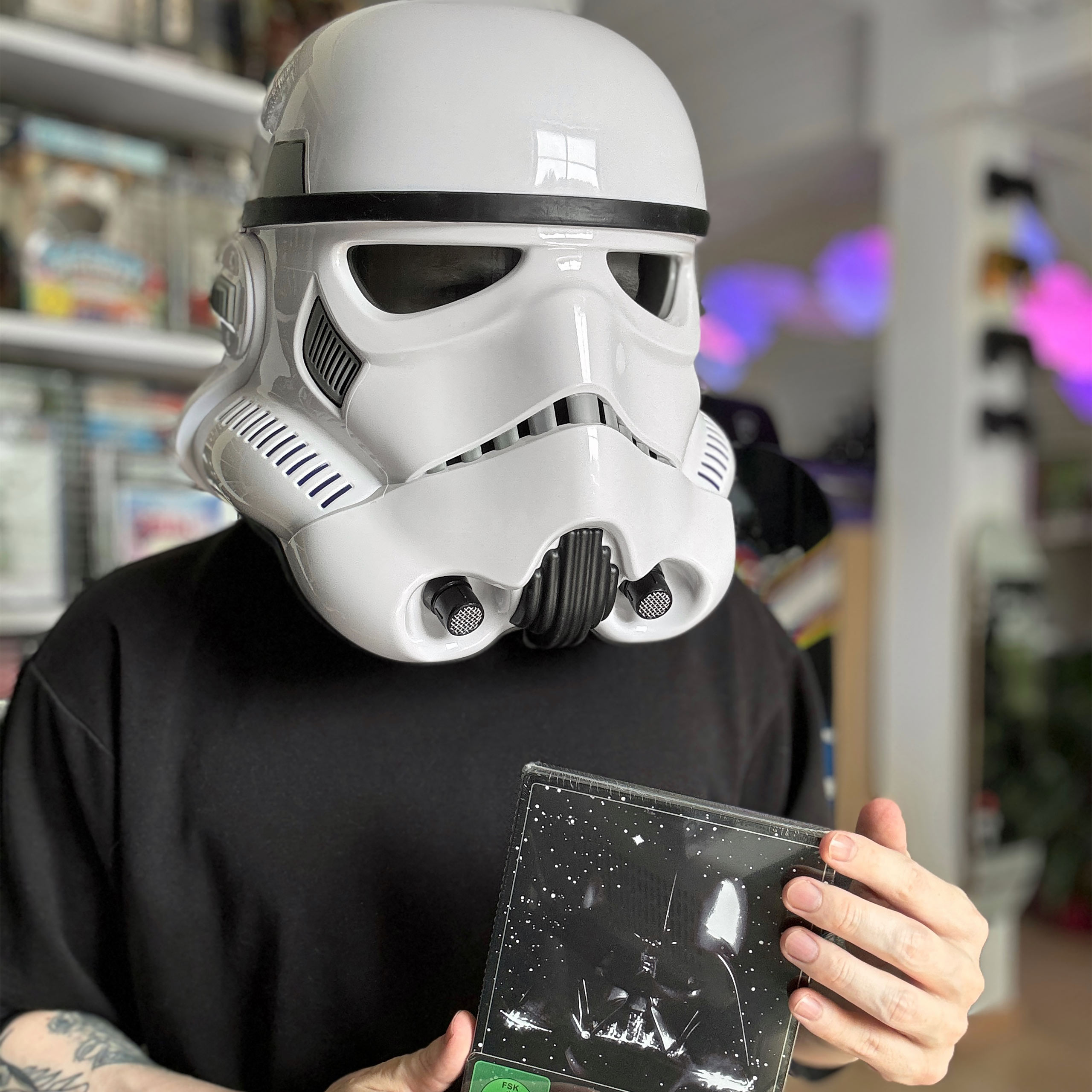 Star Wars - Casco de Stormtrooper con modificador de voz