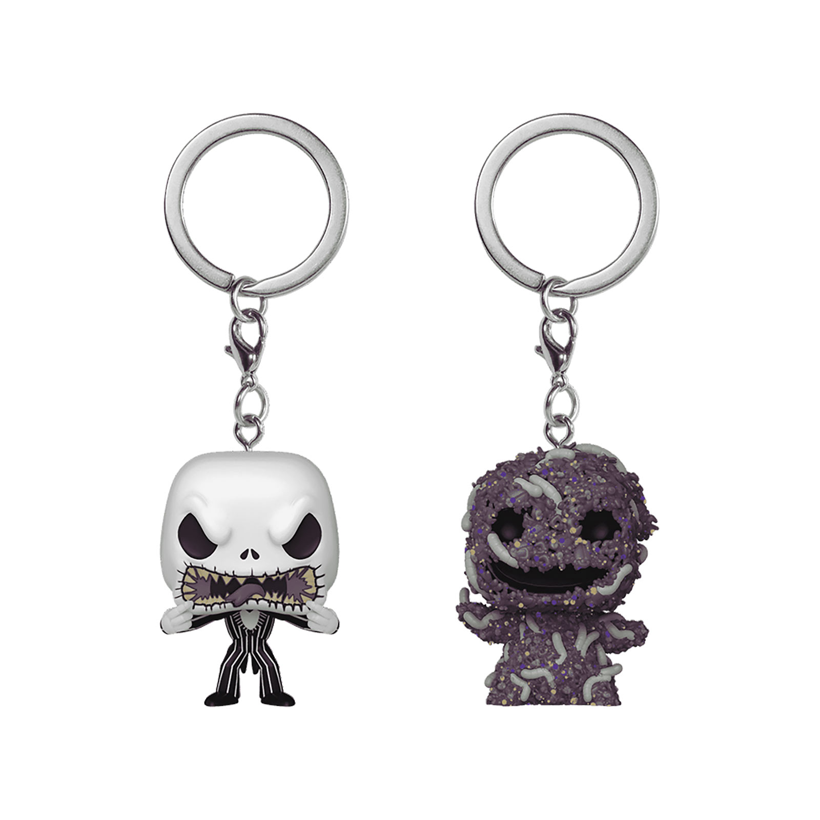 Nightmare Before Christmas - Jack en Oogie Funko Pop Sleutelhangers 2-pack