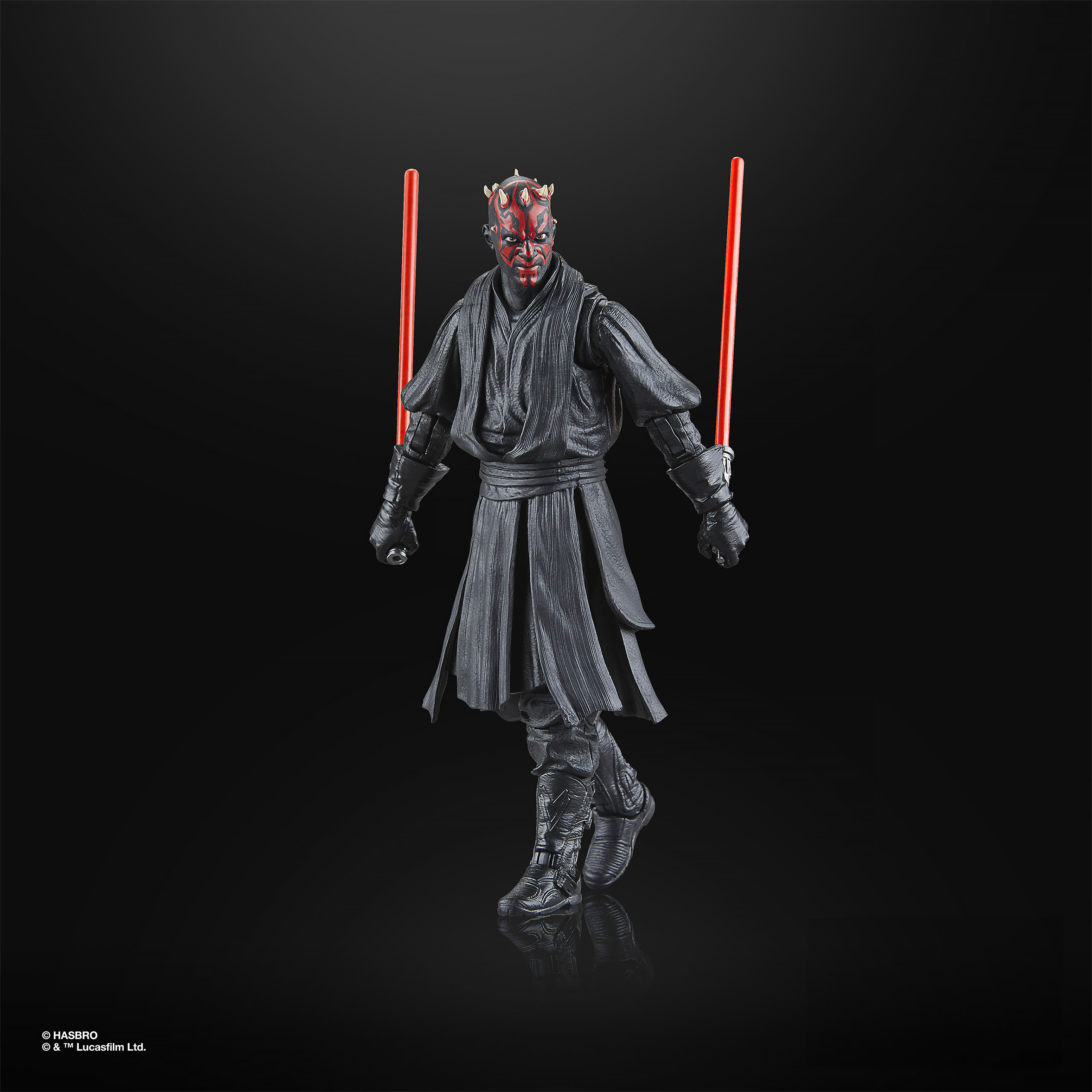 Star Wars - Figura de acción de la serie negra Darth Maul