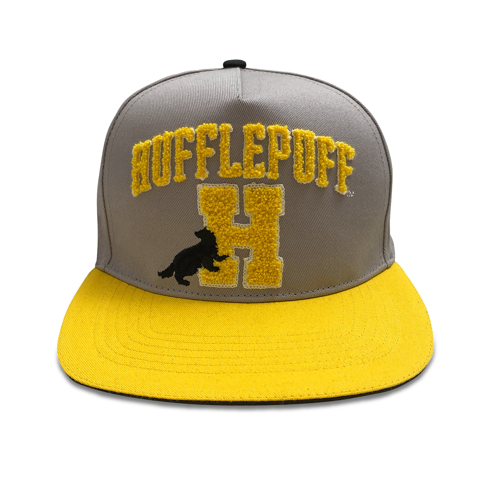Harry Potter - Hufflepuff Badstof Logo Snapback Cap