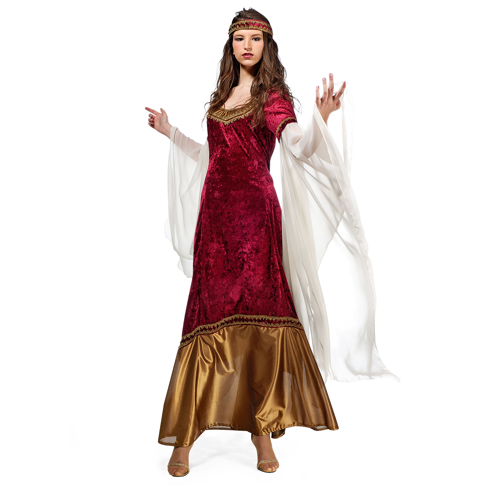 Princesse Mystica rouge - Costume pour femmes