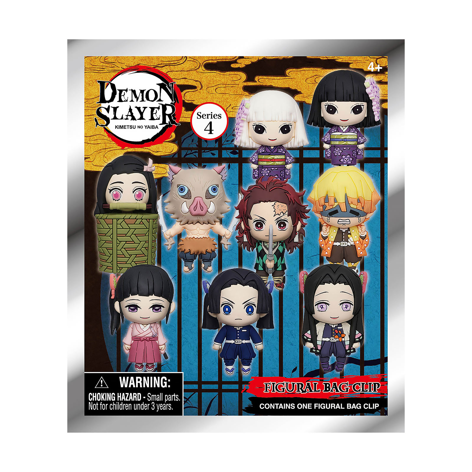 Demon Slayer - Mystery Sleutelhanger Serie 4