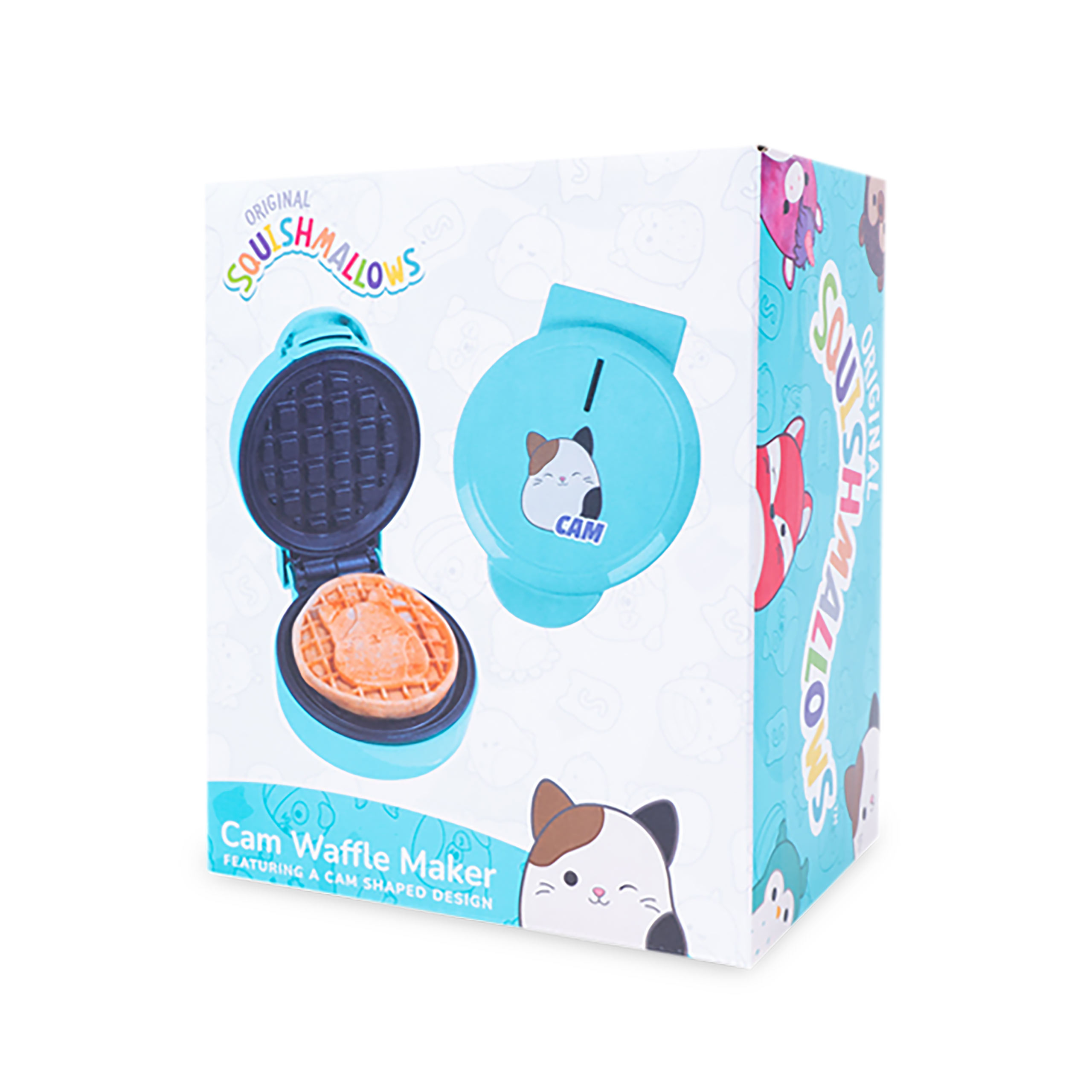 Squishmallows Cam The Cat Mini Waffle Maker Elbenwald