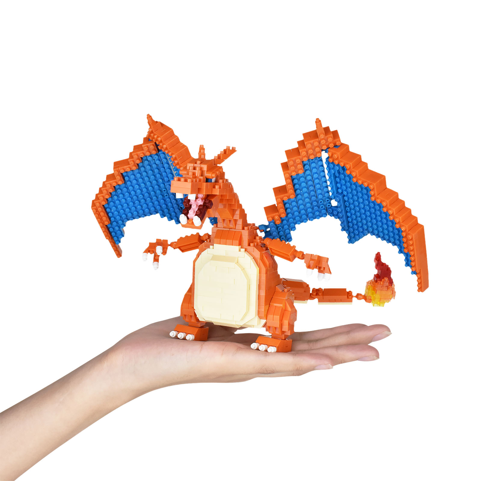 Pokemon - Charizard nanoblock Mini Figura da costruzione deluxe