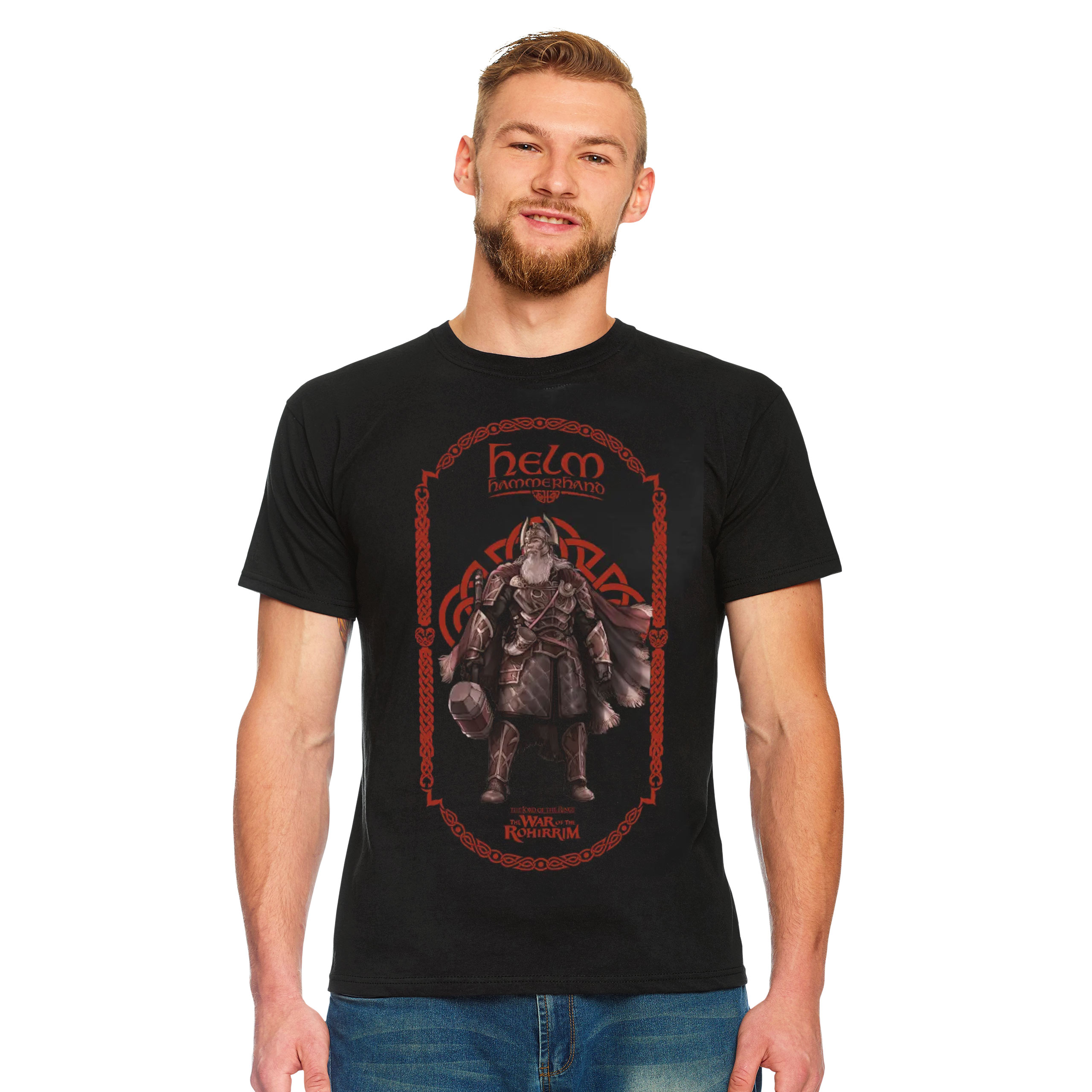 Helm Hammerhand De Slag van de Rohirrim T-Shirt - Lord of the Rings