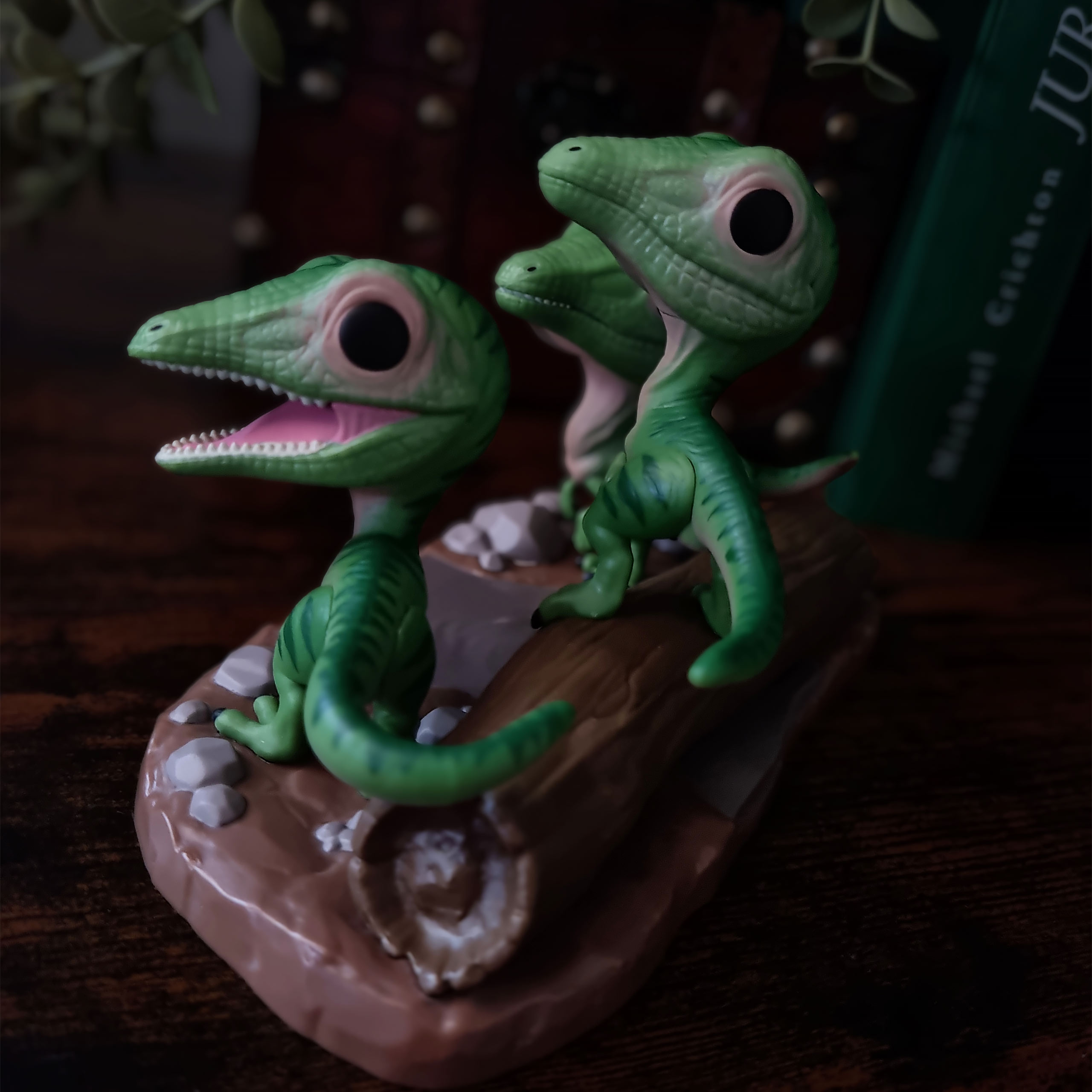 Jurassic Park - Compsognathus Funko Pop Diorama Figur
